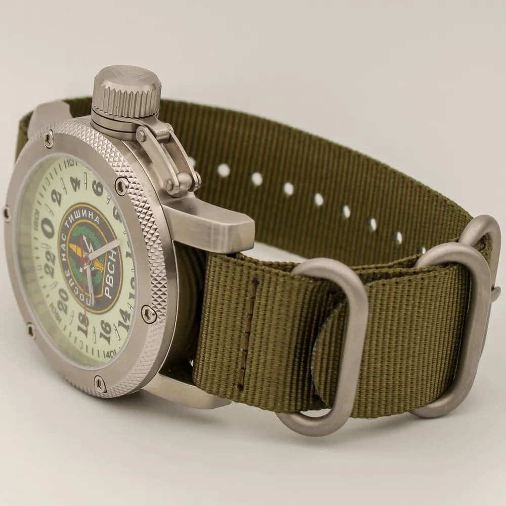 Часы наручные РВСН механические 160.21, Механизм Ракета 2623 