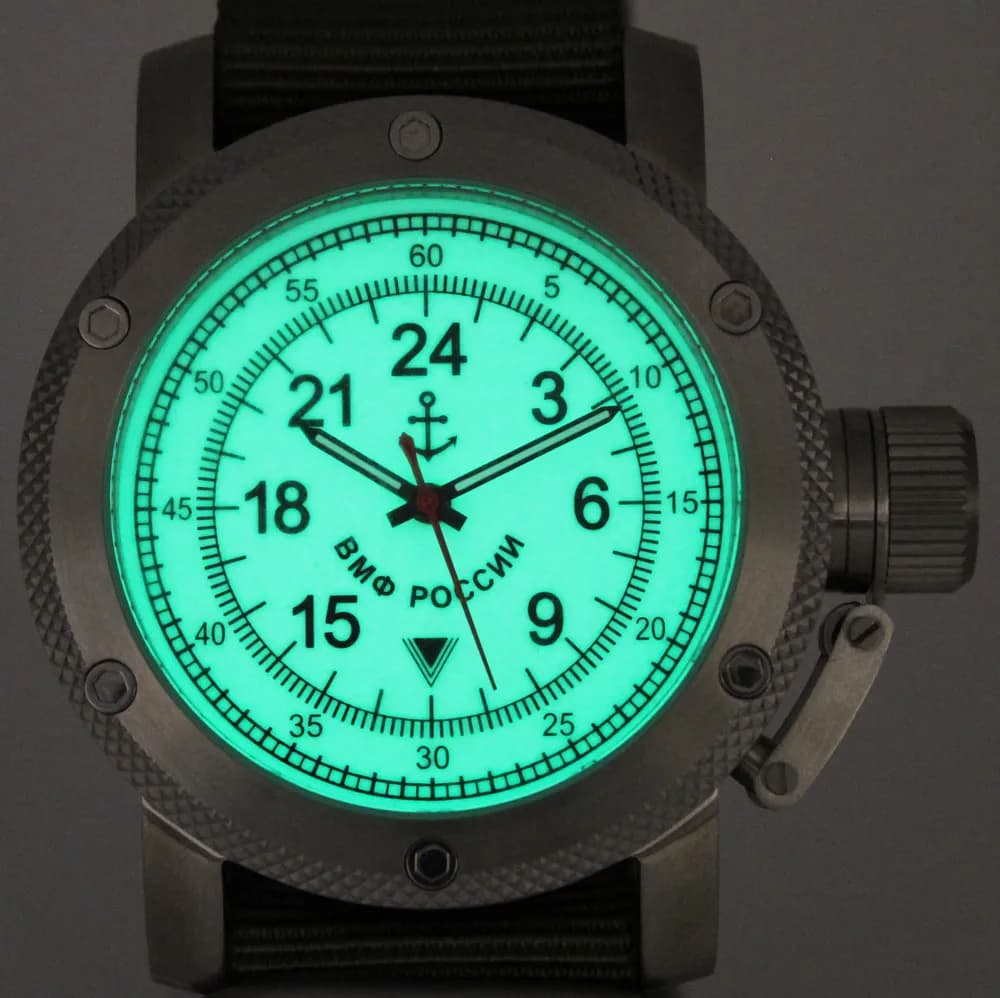 Часы ВМФ России  016.21 механические, механизм Ракета 2623