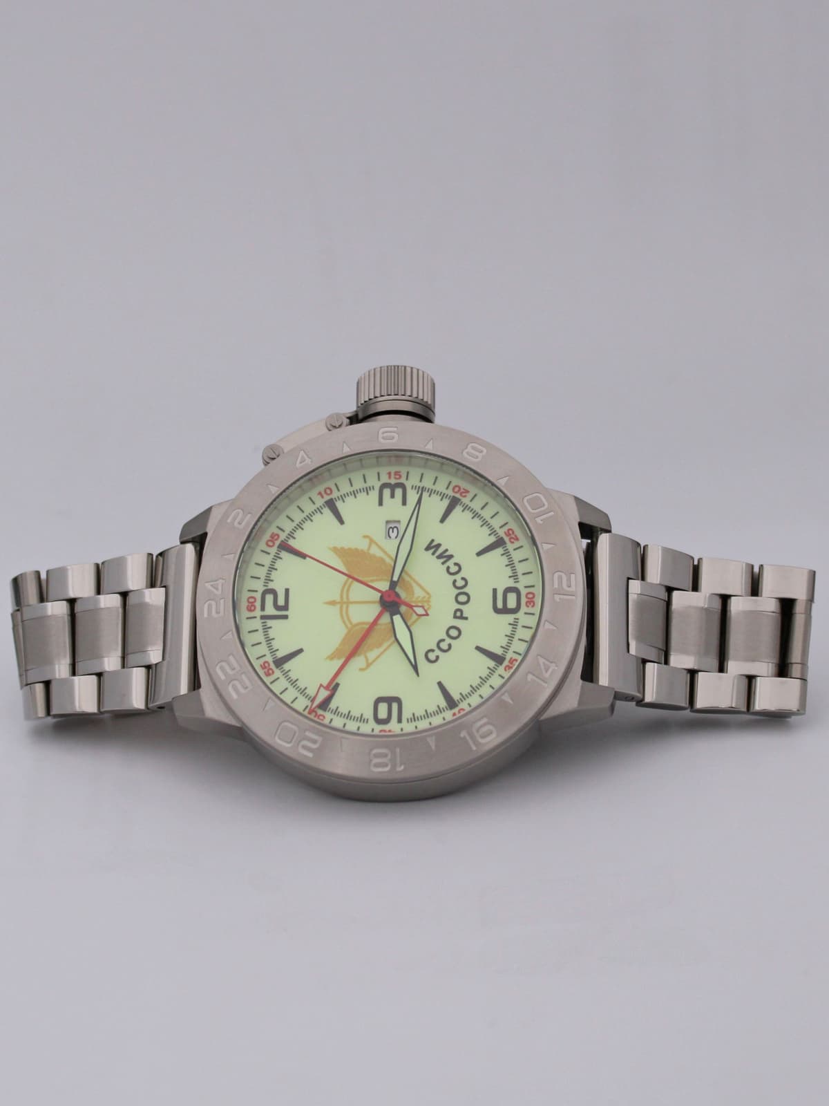 Часы ССО России механические с автоподзаводом (Seiko NH34A) 52.280.2