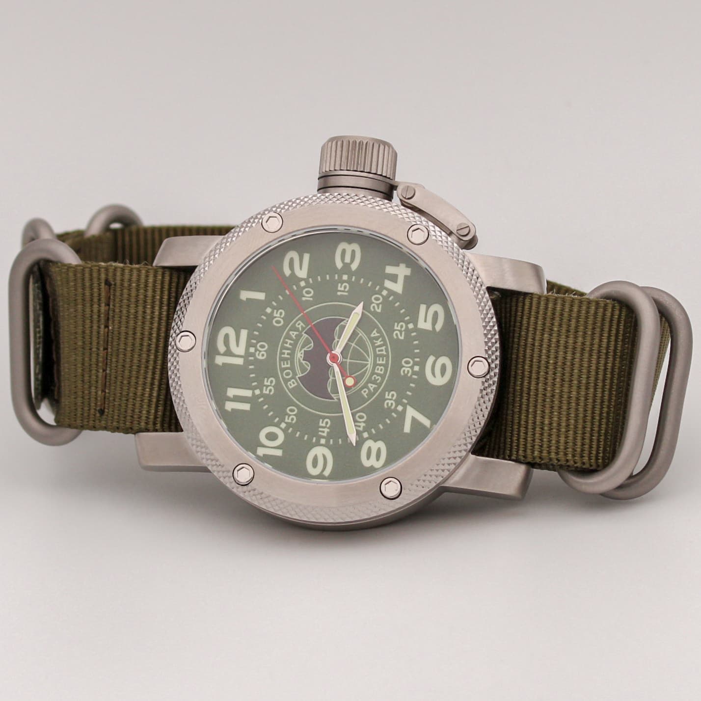 Часы ВОЕННАЯ РАЗВЕДКА, механизм Восток 2415.01
