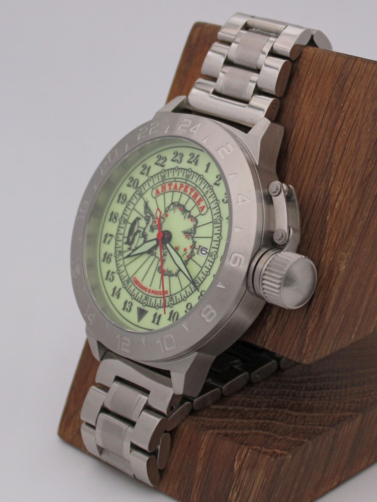 Часы Полярные / Антарктика механические с автоподзаводом (Seiko NH34A) 52.140.2