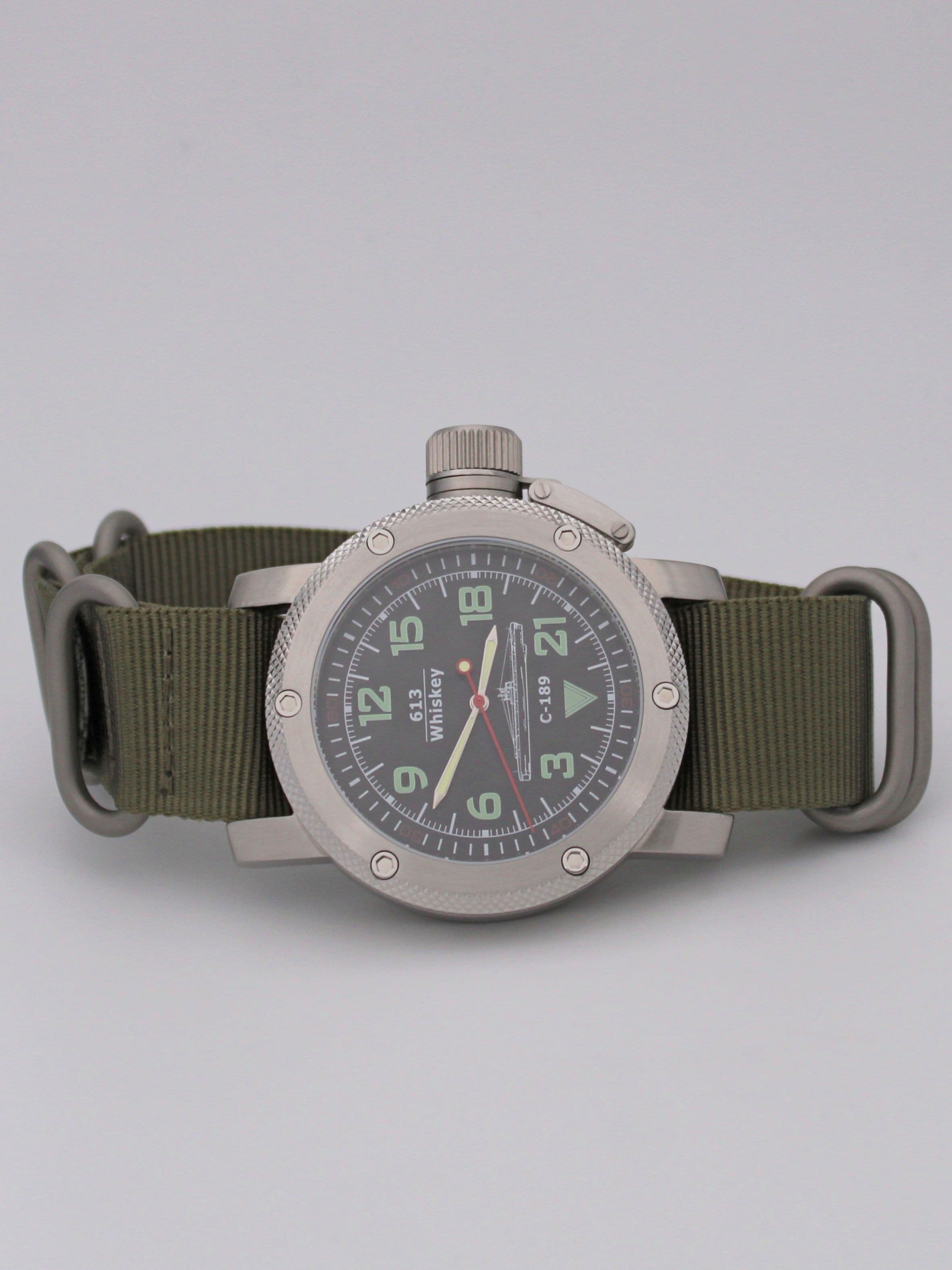 Часы С-189 (Whiskey) механические с автоподзаводом (Восток 2431) 01.104.21