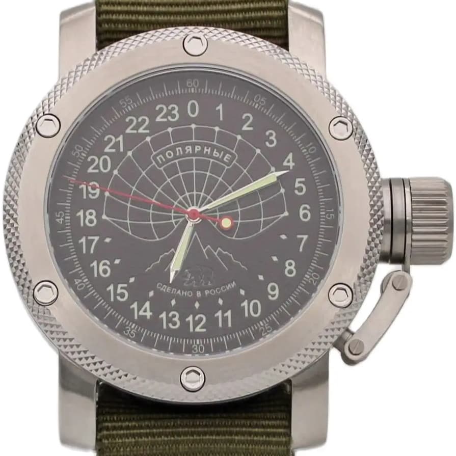 Часы Полярные (медведь) механизм Восток 2431.01