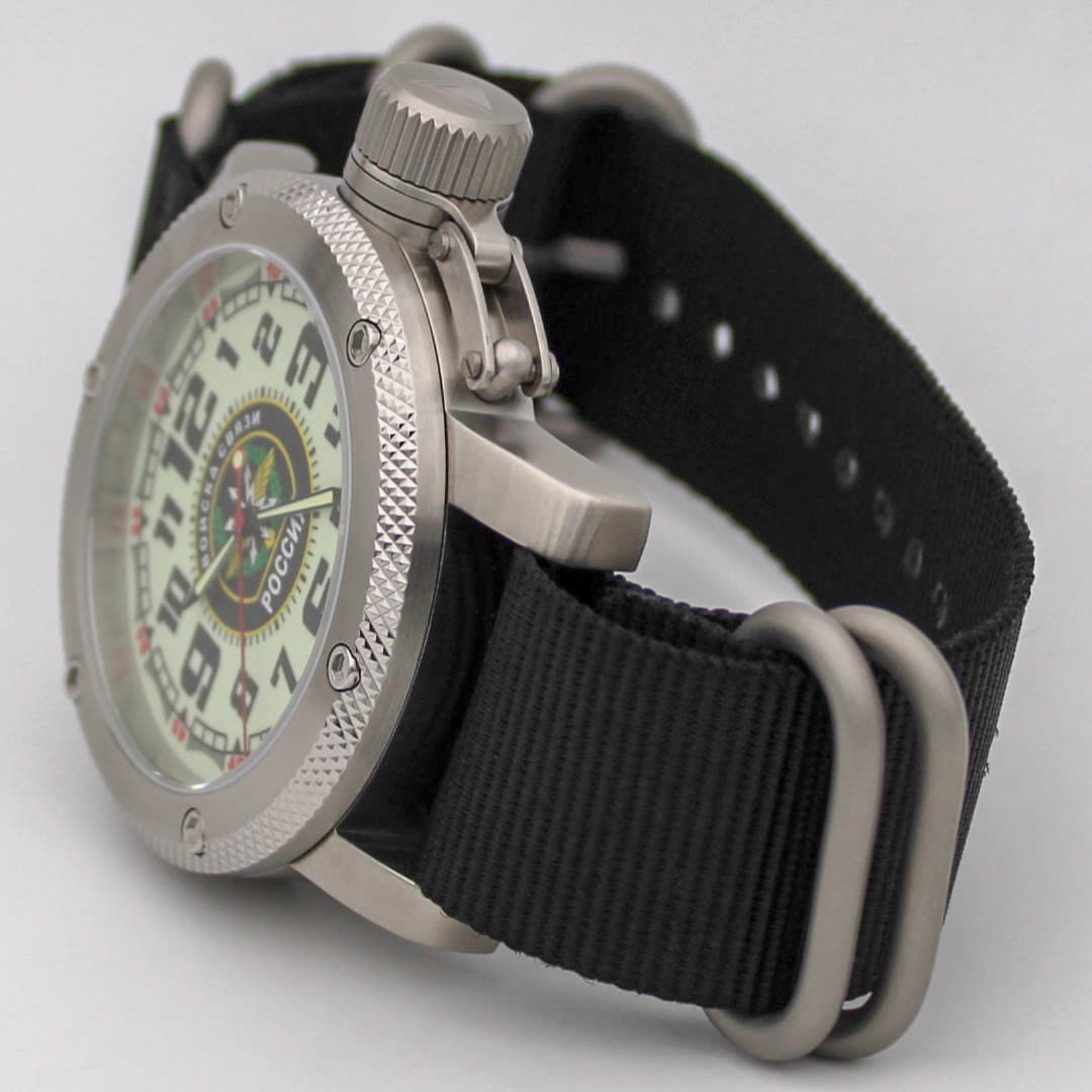 Часы ВОЙСКА СВЯЗИ РОССИИ, механизм Восток 2415.01