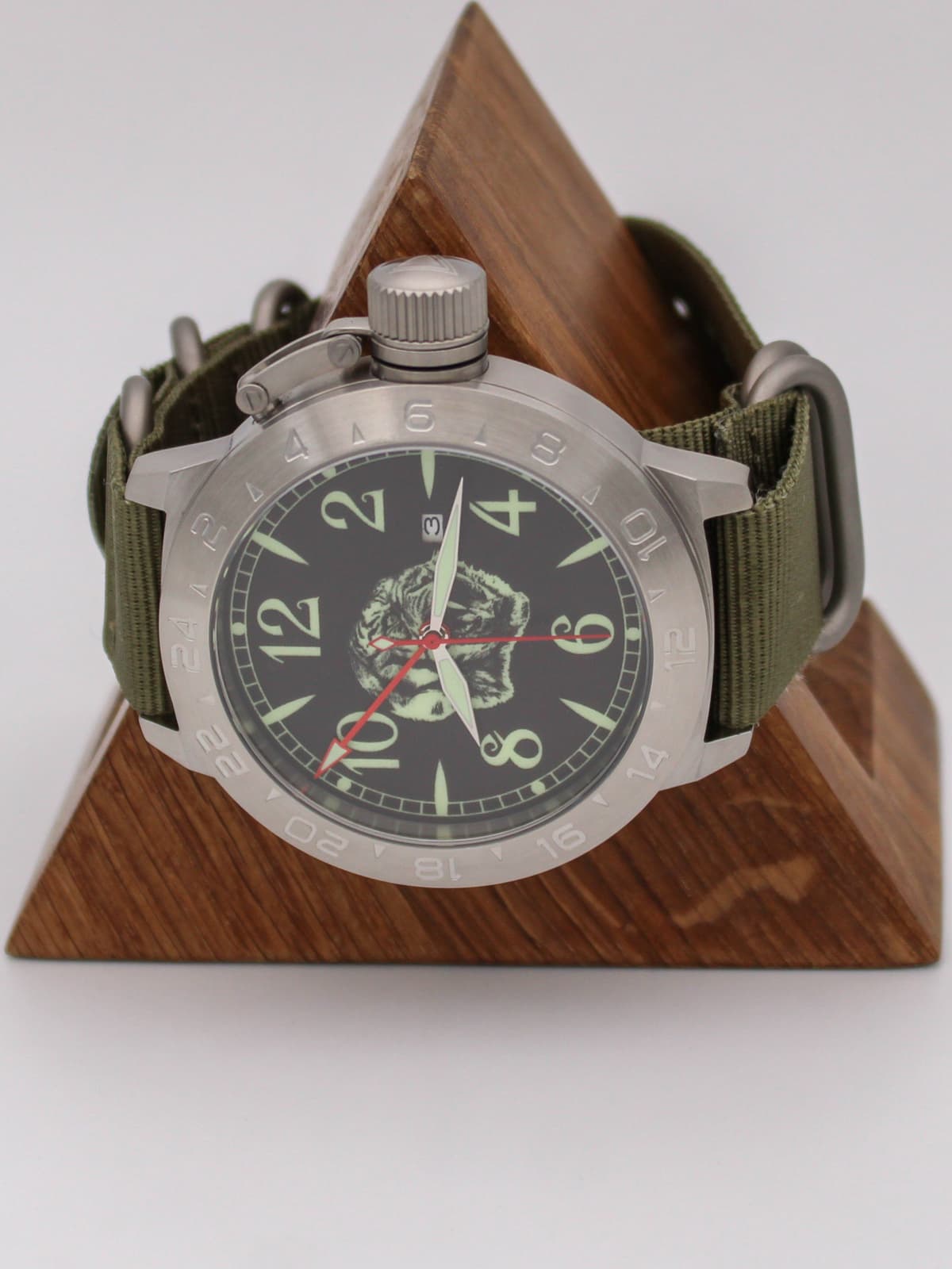 Часы Тигр механические с автоподзаводом (Seiko NH34A) 52.310.21