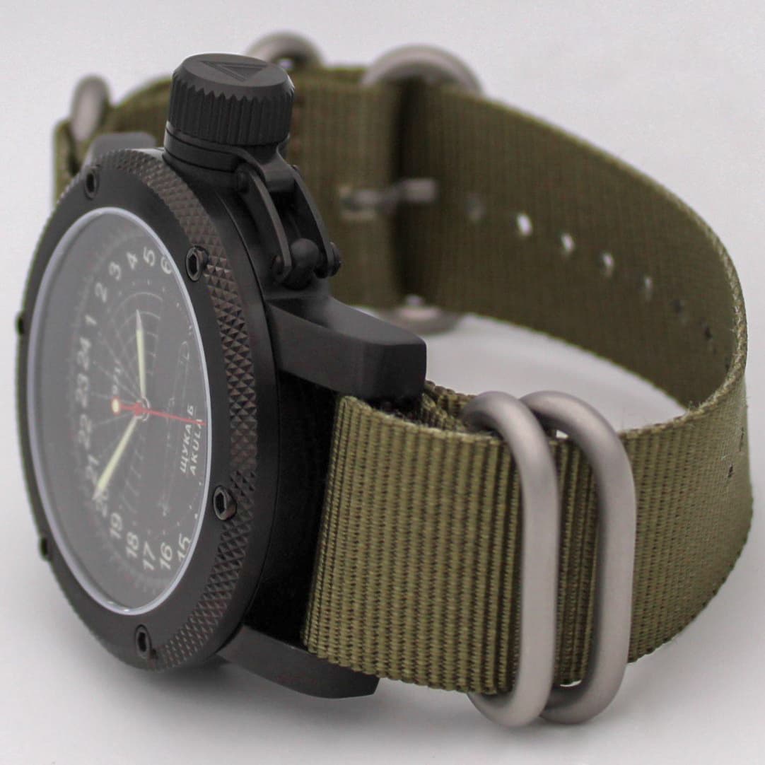 Часы 971 Щука-Б (Акула), механизм Восток 2415.01