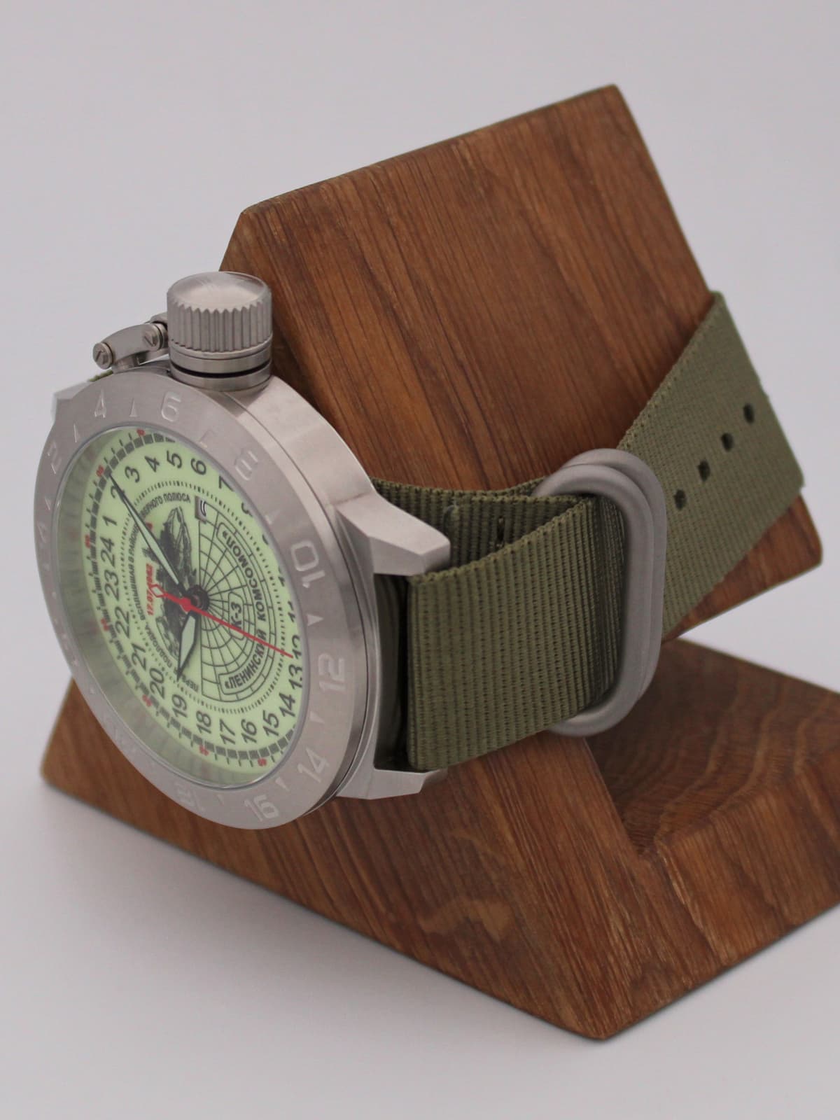 Часы К-3 "Ленинский комсомол" механические с автоподзаводом (Seiko NH34A) 52.150.21