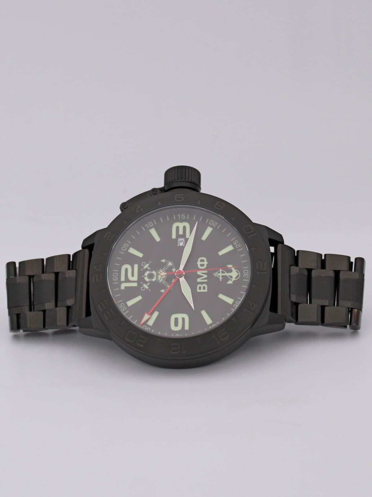 Часы ВМФ механические с автоподзаводом (Seiko NH34A) 152.026.1