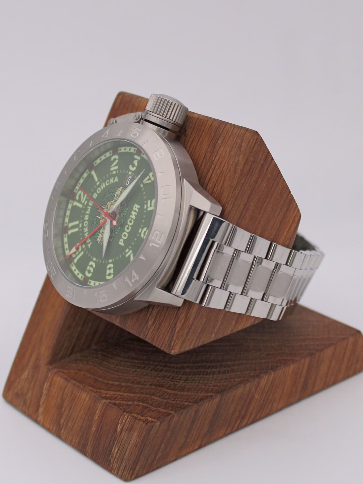 Часы Танковые войска механические с автоподзаводом (Seiko NH34A) 52.270.2