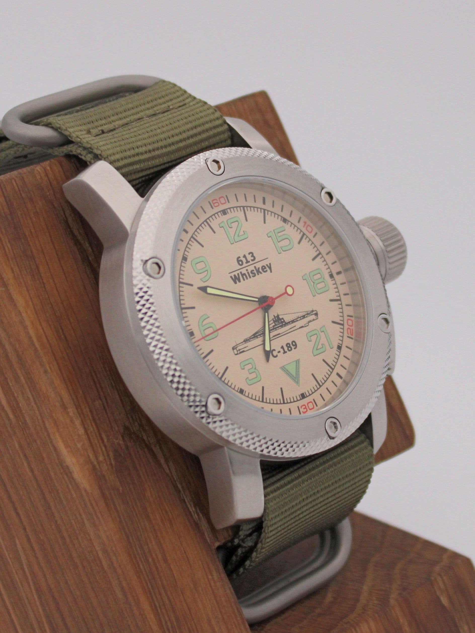 Часы С-189 (Whiskey) механические с автоподзаводом (Восток 2431) 01.102.21