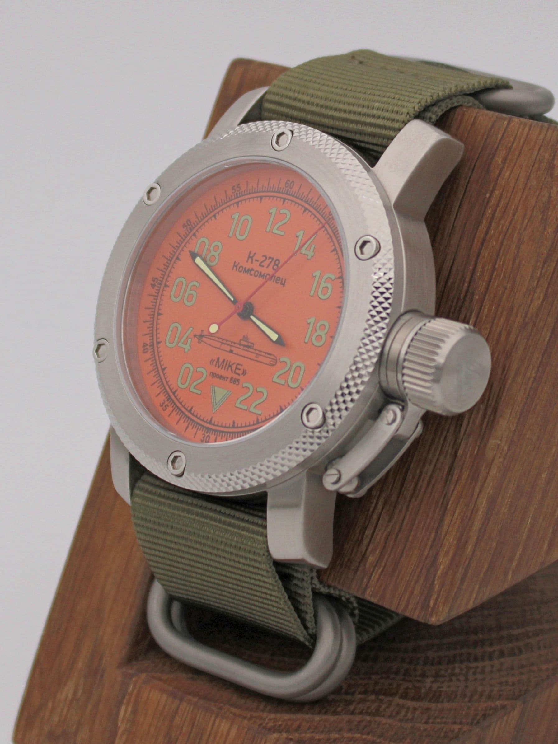 Часы К-278 / Комсомолец (Mike) механические с автоподзаводом (Восток 2431) 01.043.21