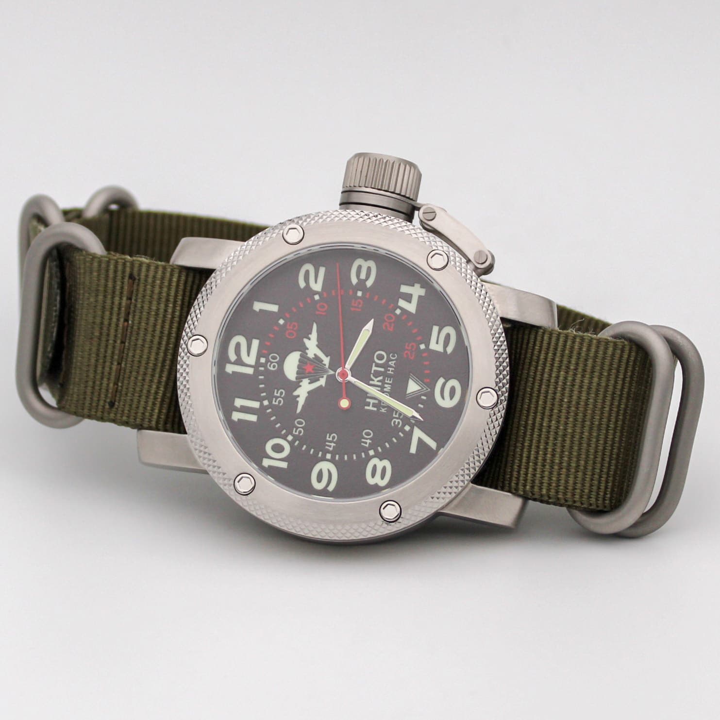 Часы  ВДВ  КУПОЛ, механизм Ракета 2609