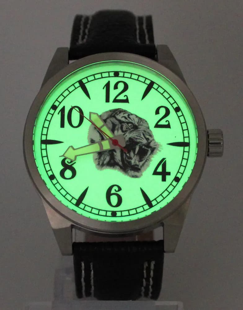 Часы наручные Тигр 21.315.011  механические,  механизм Ракета 2609