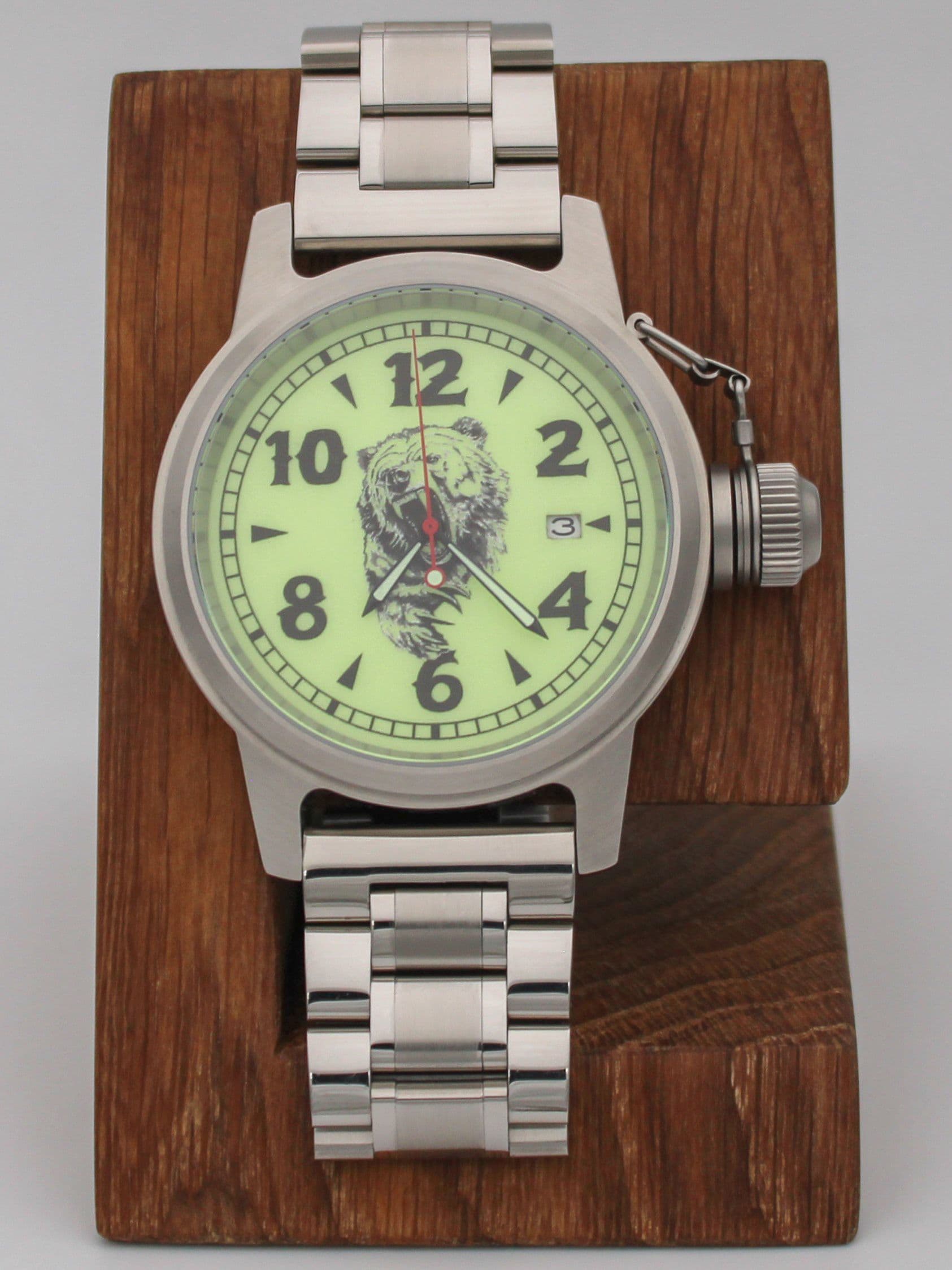 Часы Медведь механические с автоподзаводом (Seiko NH35A) 45.319.2