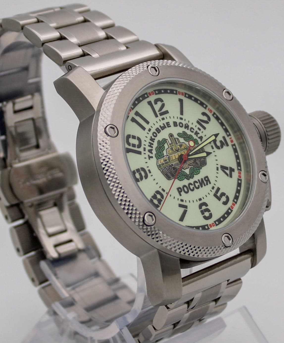 Часы Танковые войска РОССИЯ, механизм Восток 2415.01