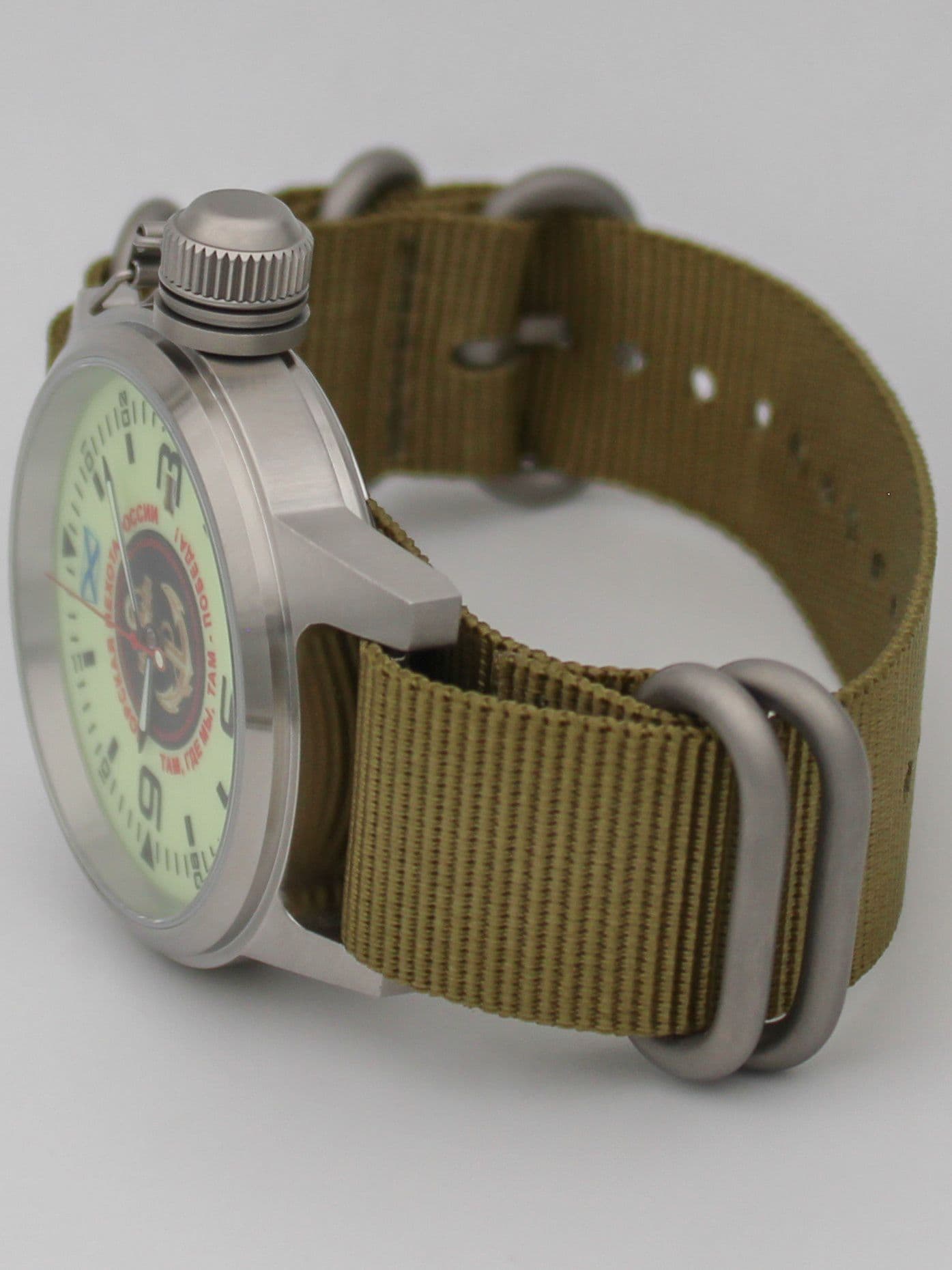 Часы Морская пехота механические с автоподзаводом (Seiko NH35A) 45.166.21