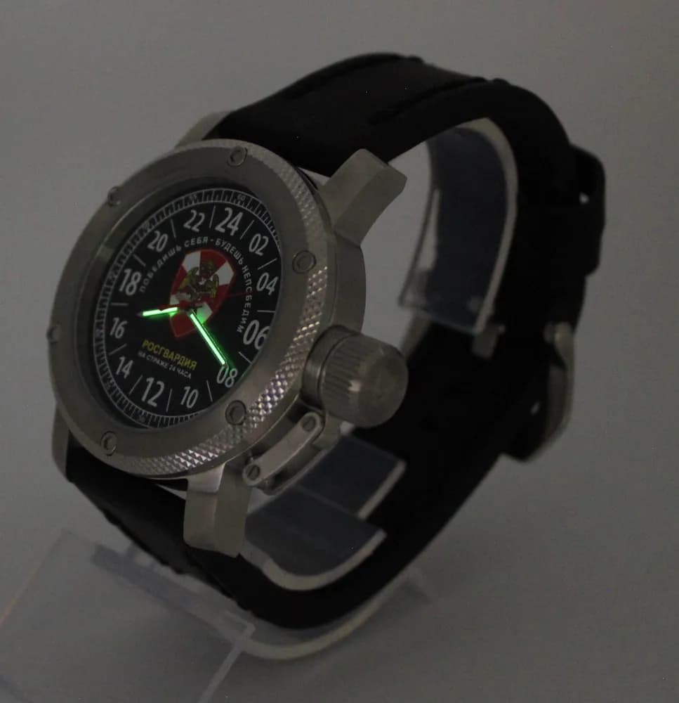 Часы наручные Росгвардия 164.01 механические, механизм Ракета 2623 Н