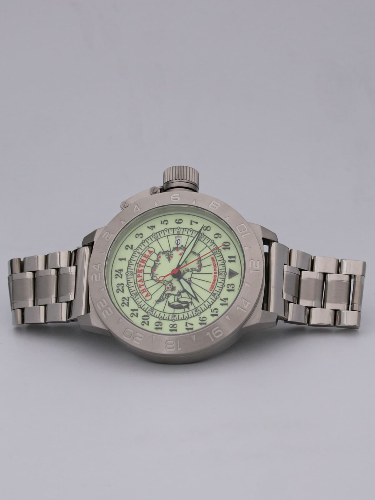 Часы Полярные / Антарктика механические с автоподзаводом (Seiko NH34A) 52.140.2