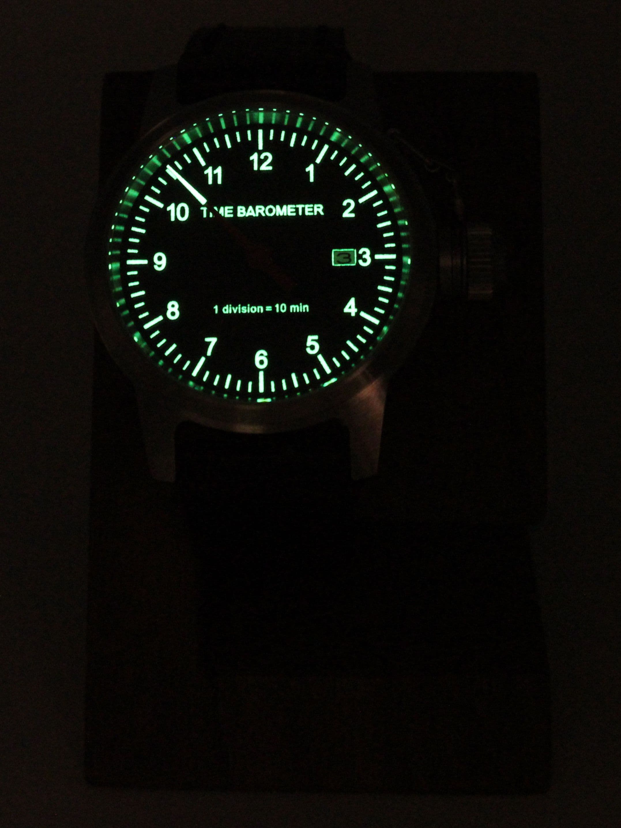 Часы Time Barometer однострелочные механические с автоподзаводом (Seiko NH35A) 45.177.01