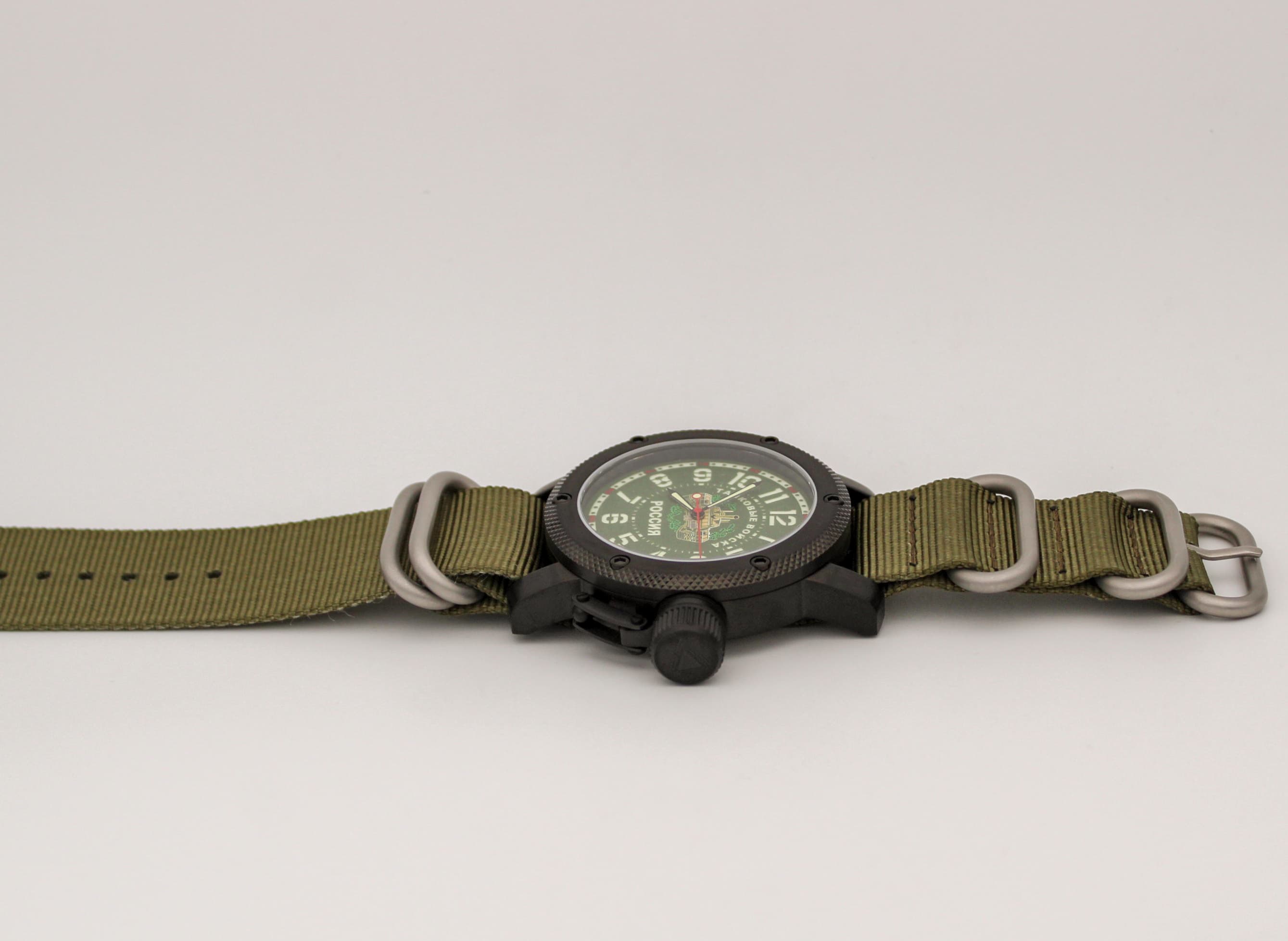 Часы Танковые войска РОССИЯ, механизм Восток 2415.01