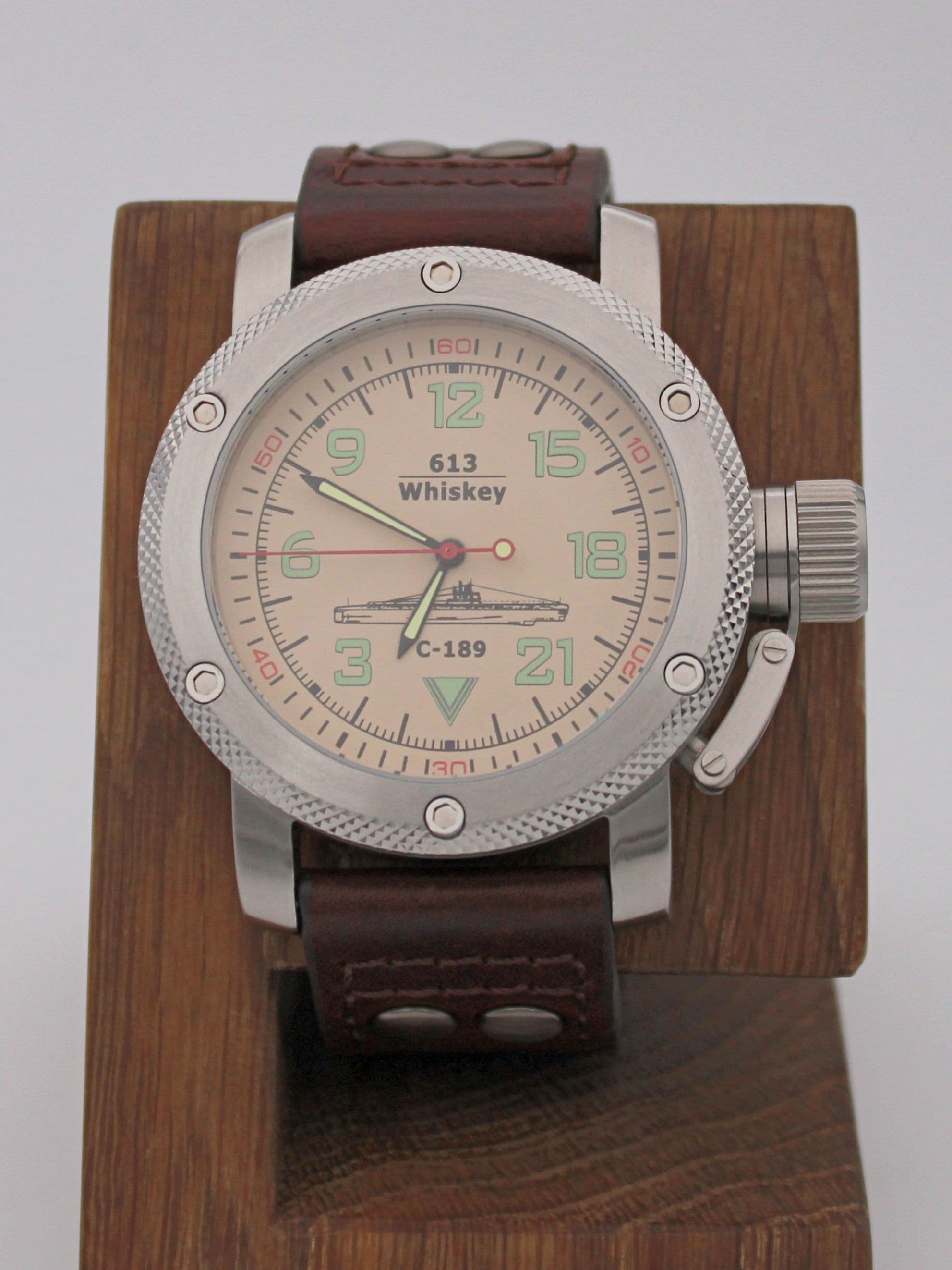Часы С-189 (Whiskey) механические с автоподзаводом (Восток 2431) 01.102.02