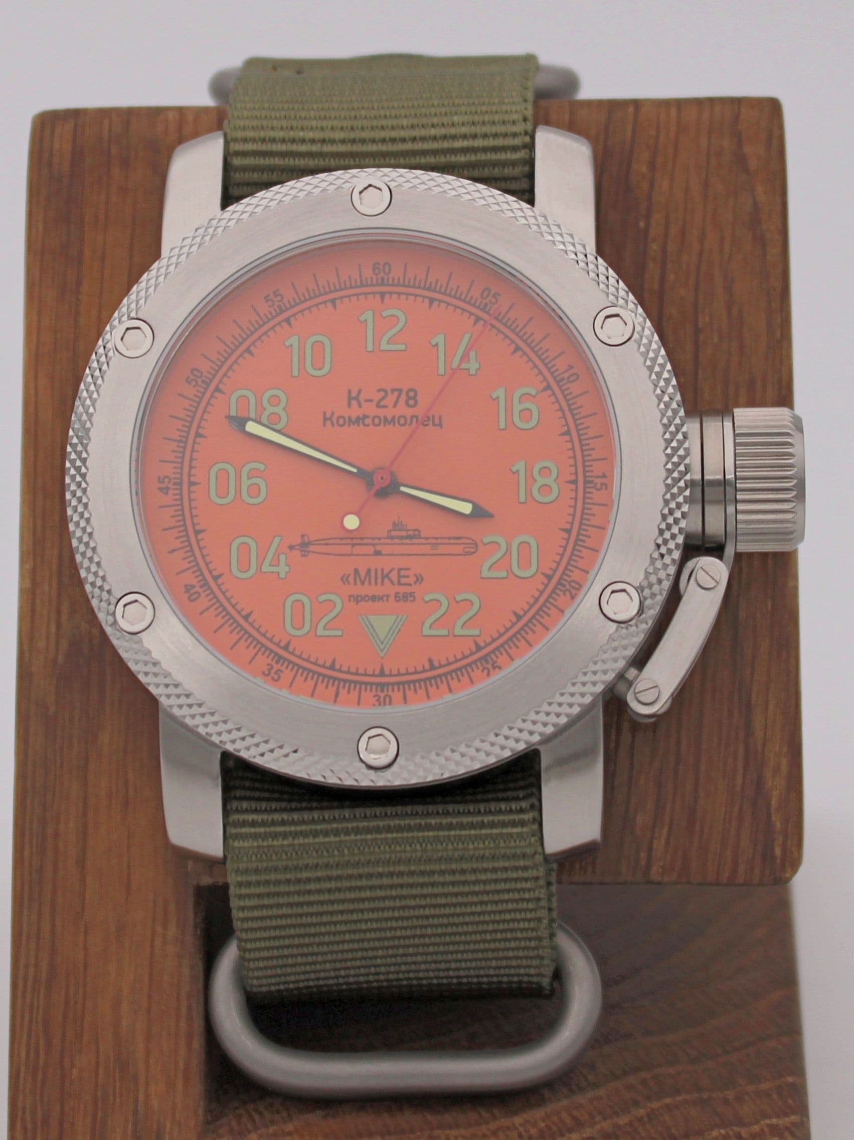 Часы К-278 / Комсомолец (Mike) механические с автоподзаводом (Восток 2431) 01.043.21