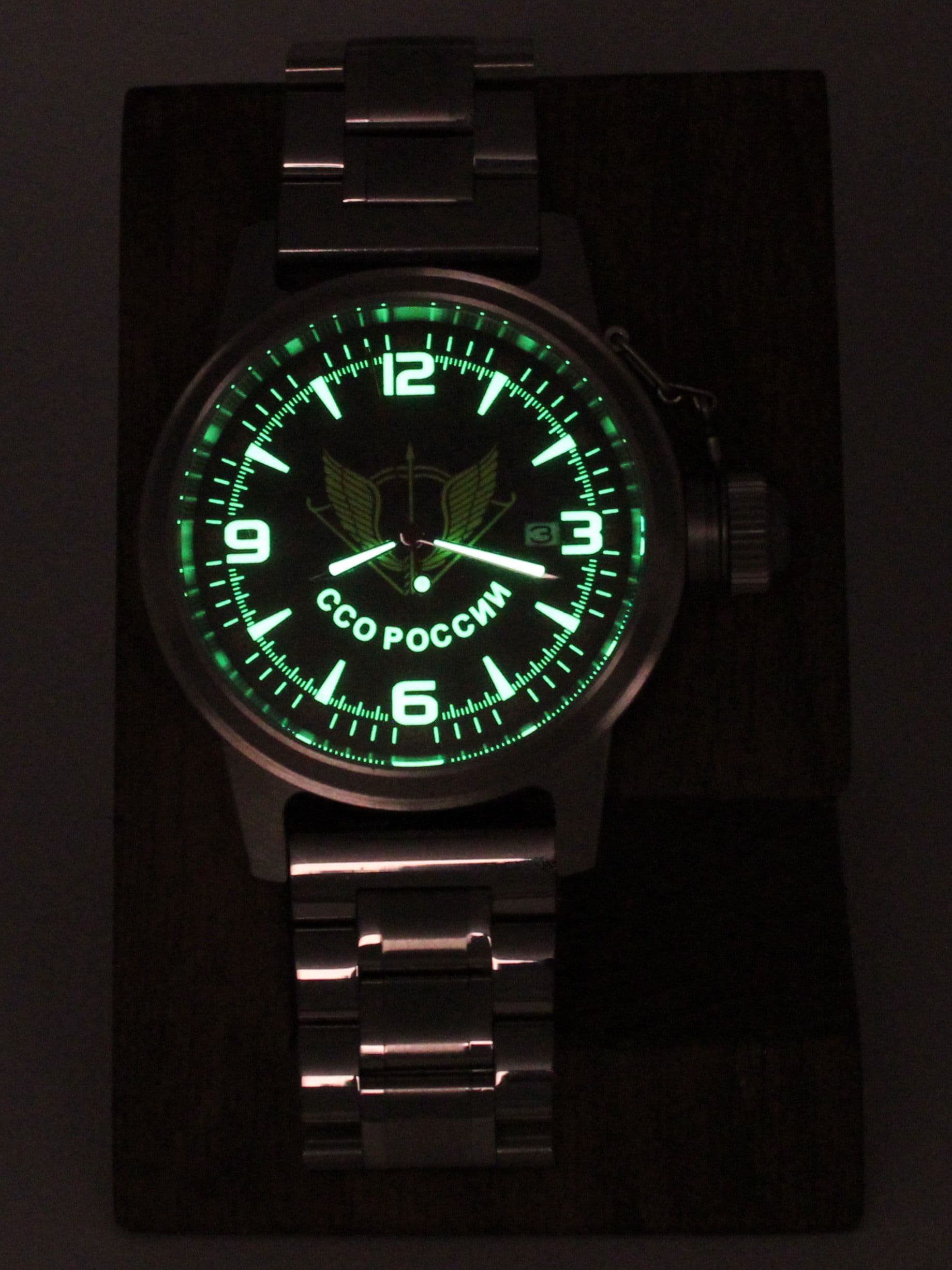 Часы ССО России механические с автоподзаводом (Seiko NH35A) 45.281.2