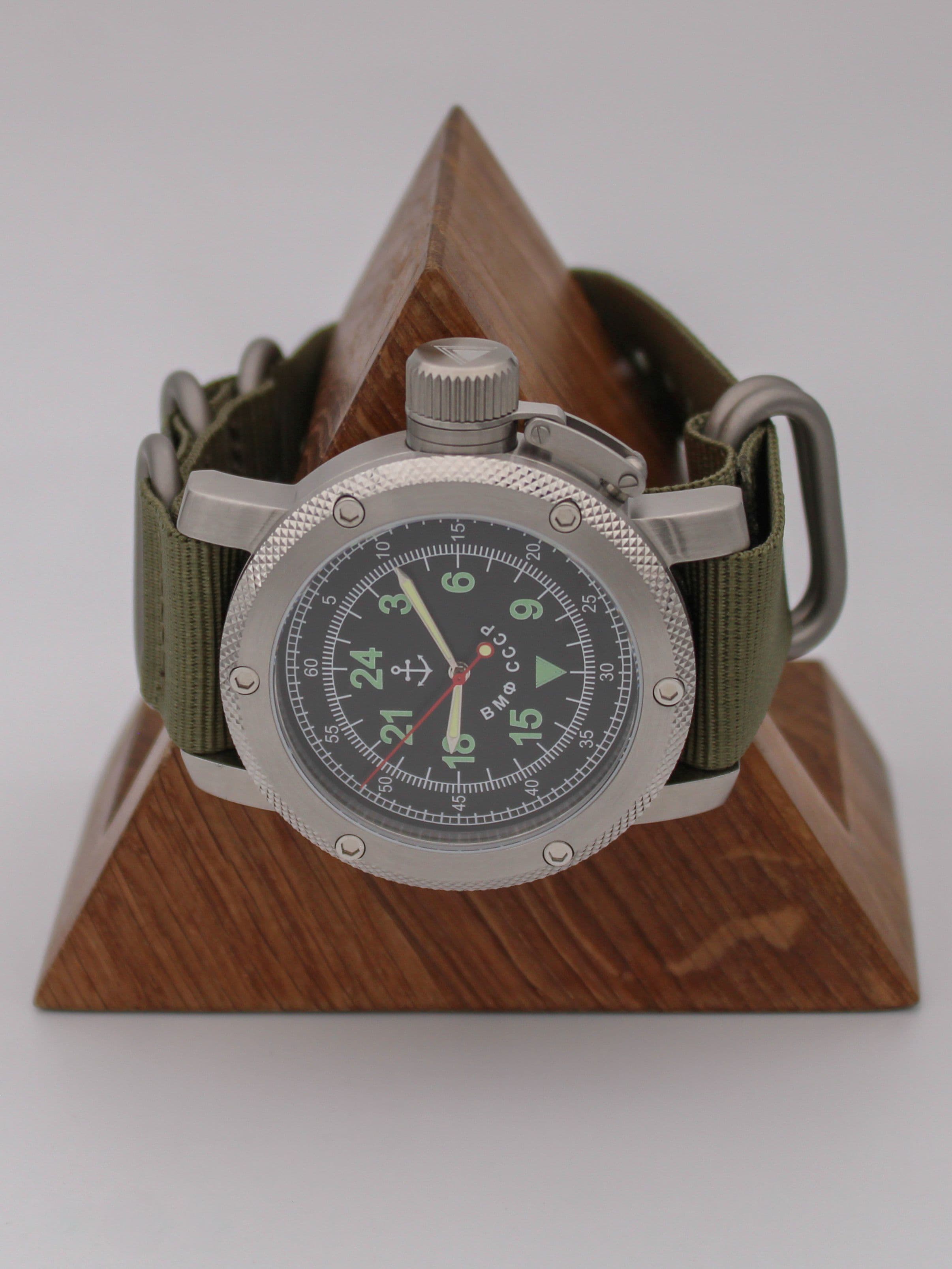 Часы ВМФ СССР механические с автоподзаводом (Восток 2431) 01.014.21