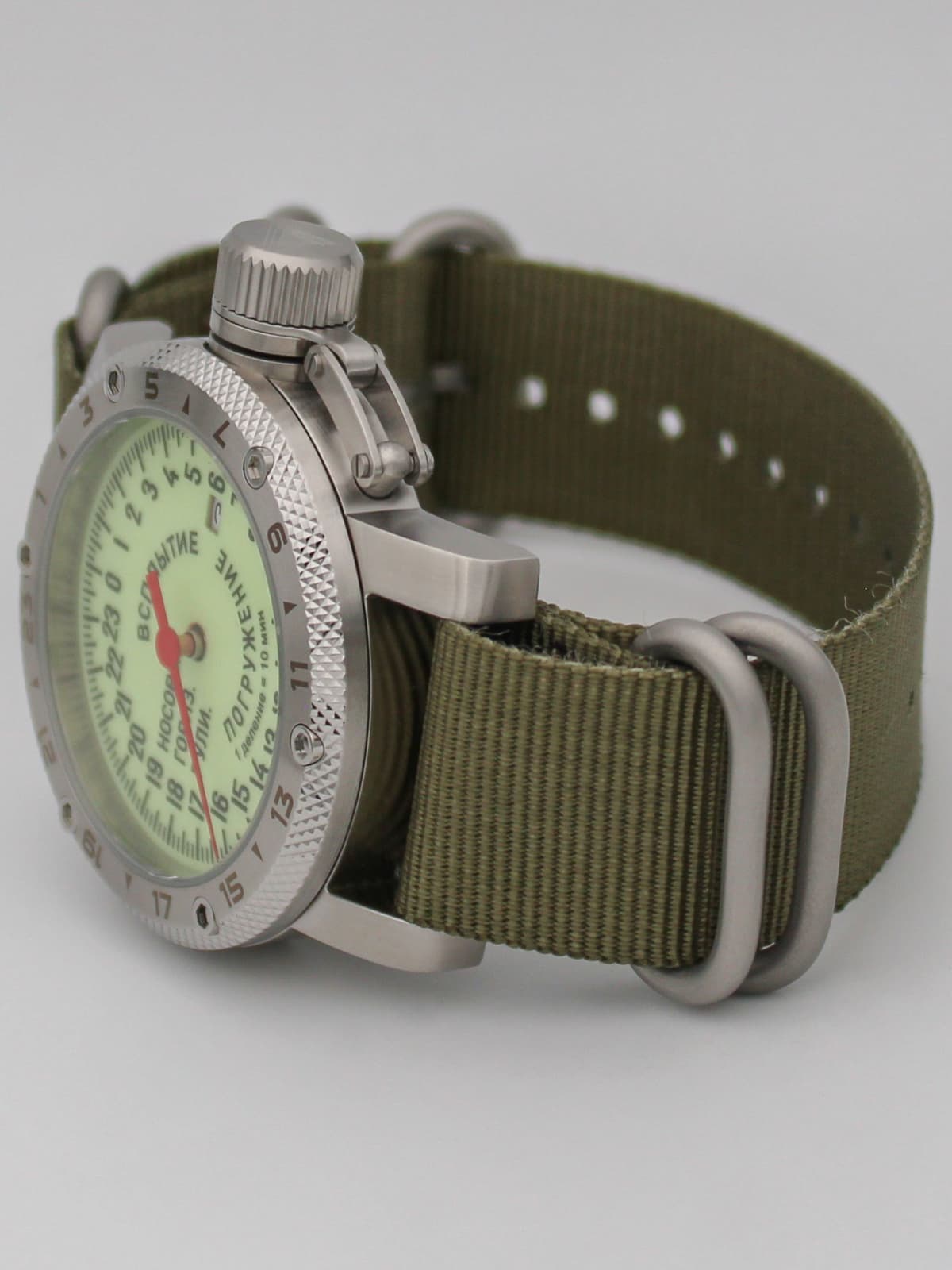 Часы Погружение / Всплытие однострелочные кварцевые (Ronda 515.24H) Q47.181.21