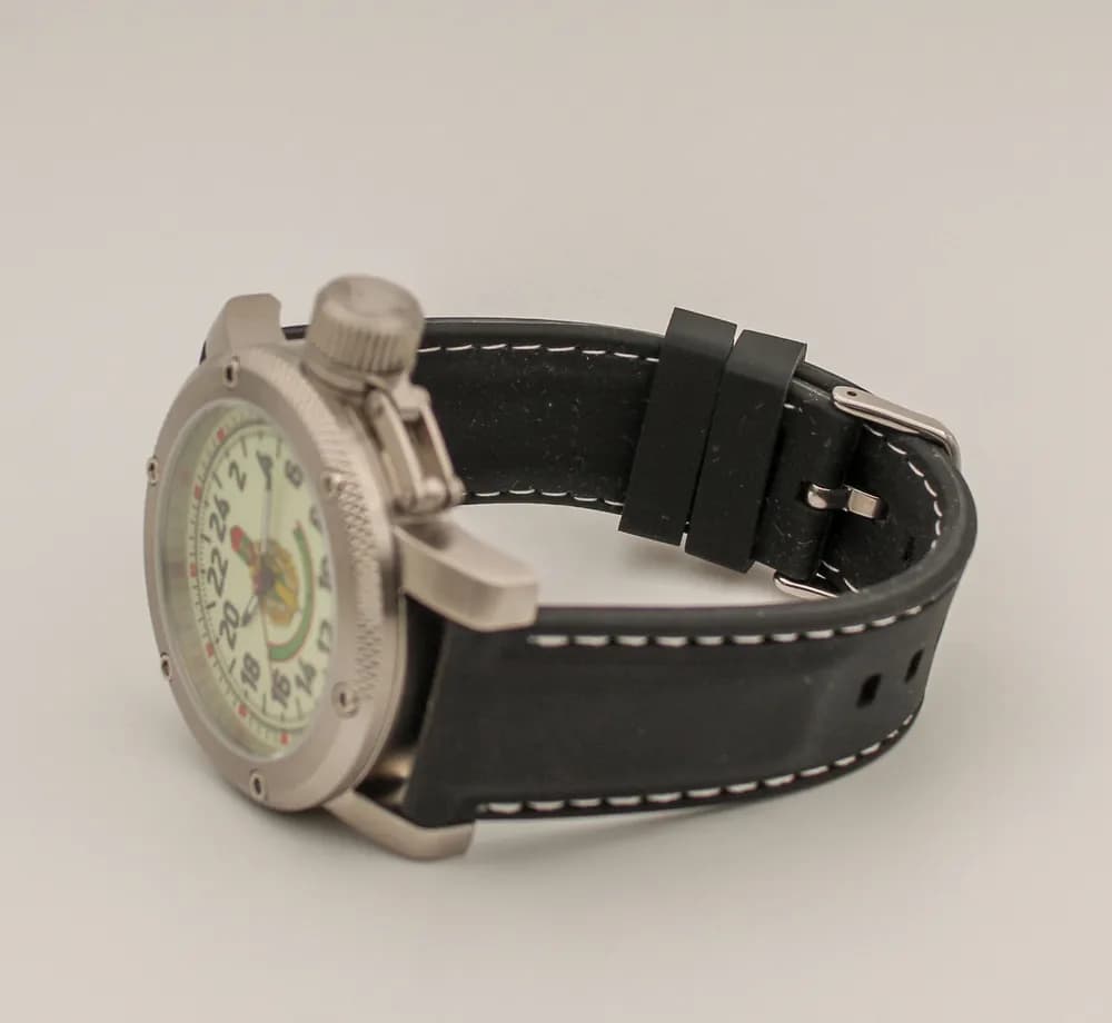 Часы наручные Погранвойска 173.11, механические, механизм Ракета 2623