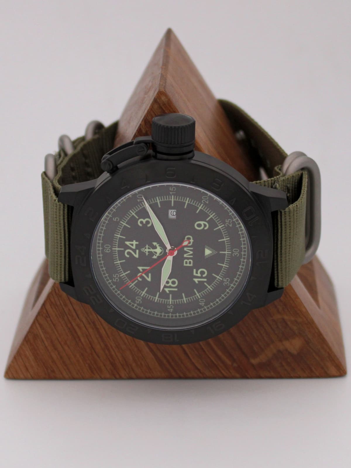 Часы ВМФ кварцевые (Ronda 515.24H) Q152.060.21