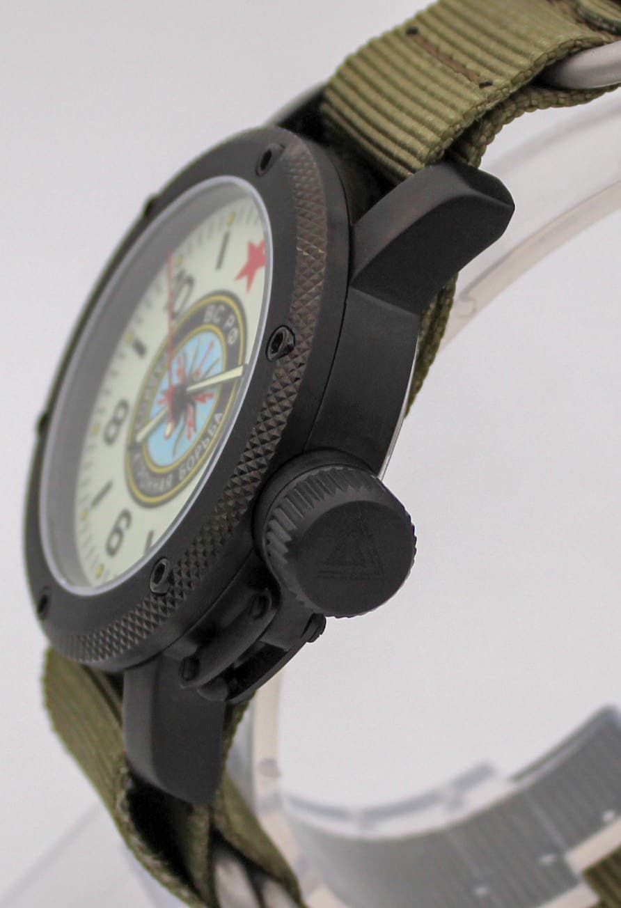 Часы РЭБ / ВС РФ Радиоэлектронная борьба, механизм Восток 2415.01