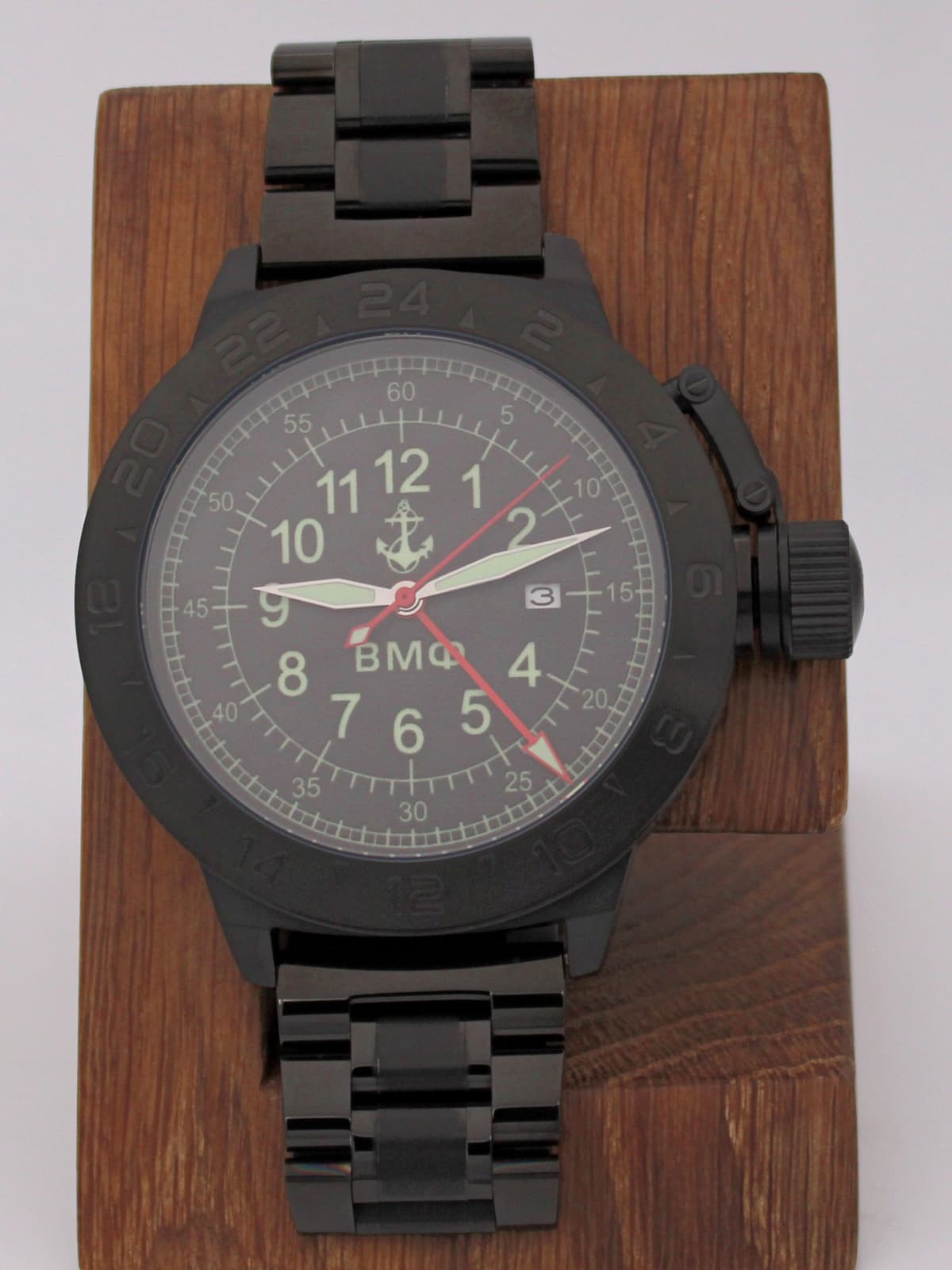 Часы ВМФ механические с автоподзаводом (Seiko NH34A) 152.321.1