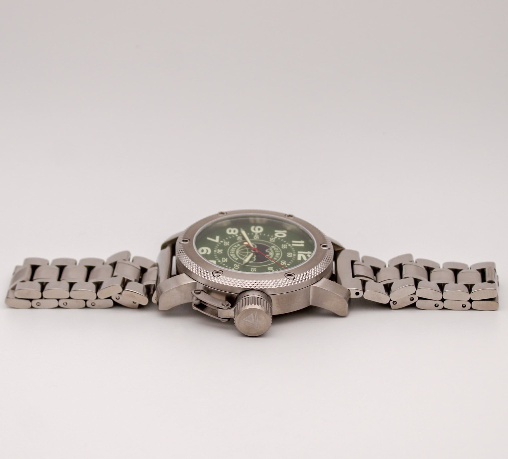 Часы ВОЕННАЯ РАЗВЕДКА, механизм Восток 2415.01