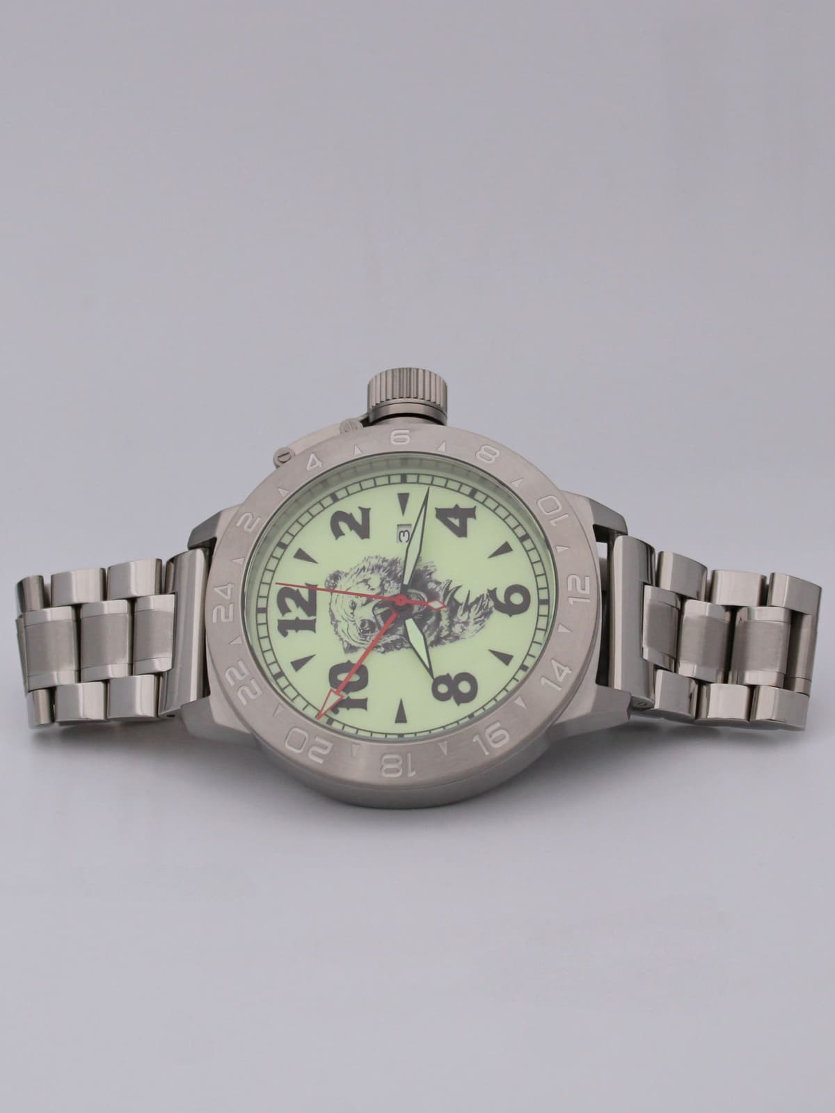 Часы Медведь механические с автоподзаводом (Seiko NH34A) 52.319.2