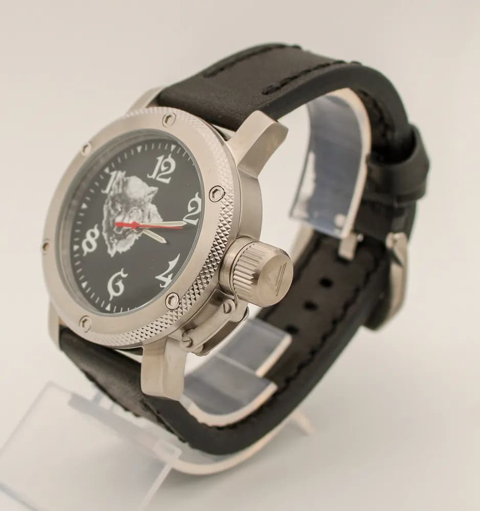 Часы Волк 300,01 механические, механизм Ракета 2609НА