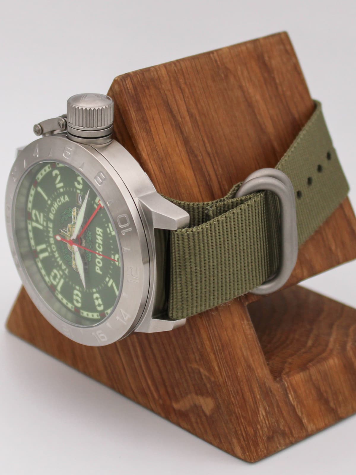 Часы Танковые войска механические с автоподзаводом (Seiko NH34A) 52.270.21