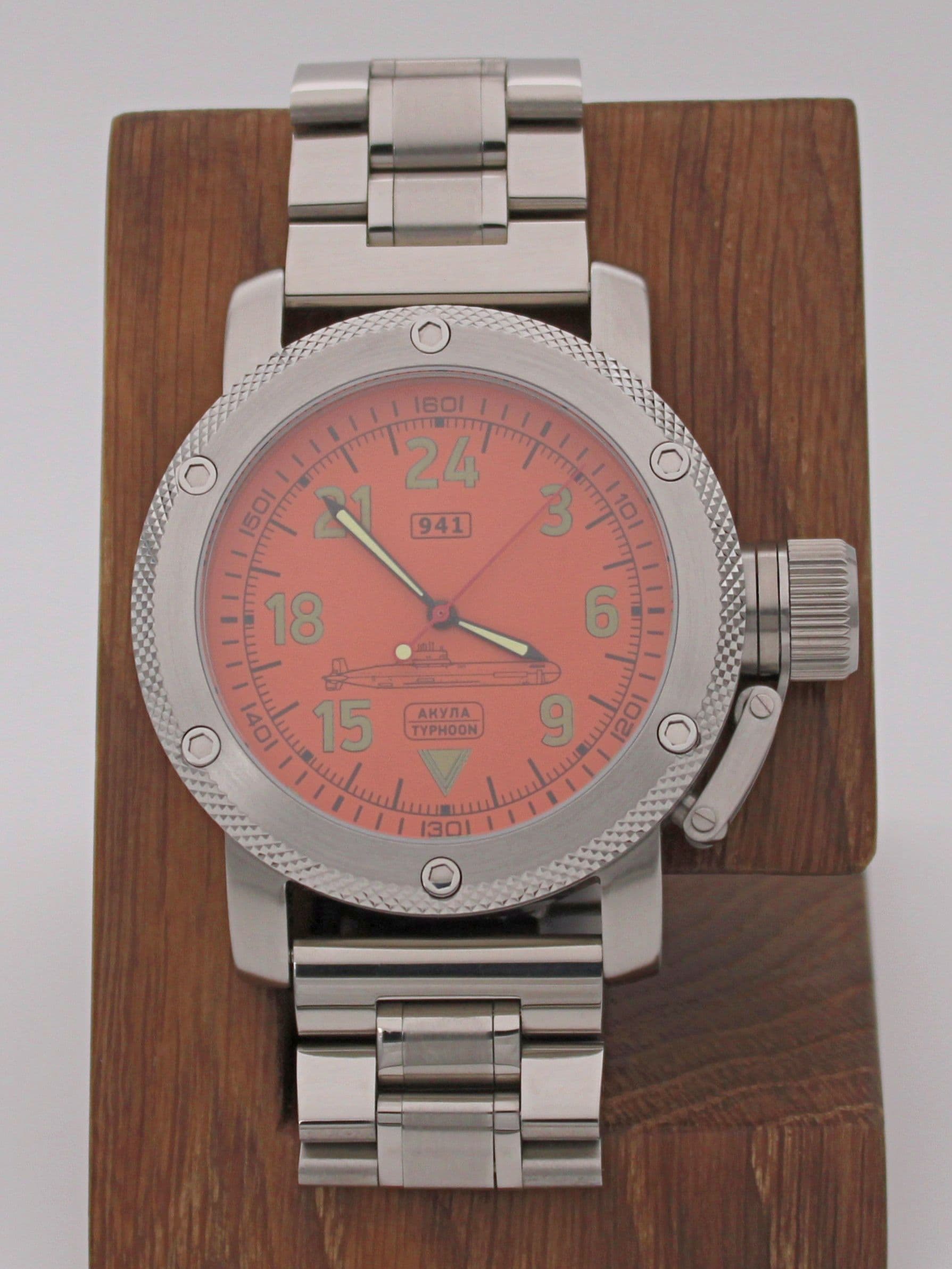 Часы 941 / Акула (Typhoon) механические с автоподзаводом (Восток 2431) 01.053.2