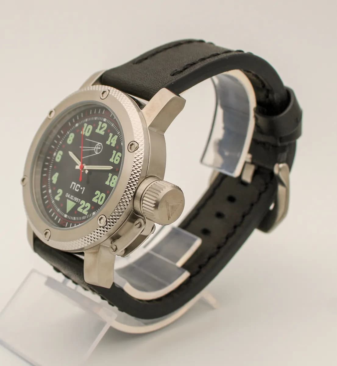 Часы наручные  "Простейший Спутник-1", механические  124.01 ,  механизм Ракета 2623 Н