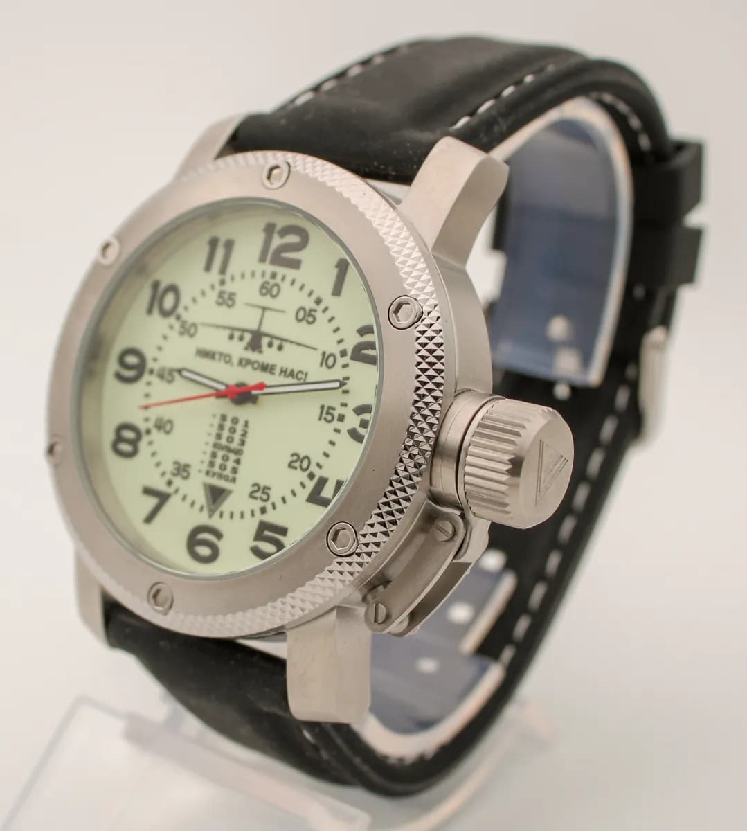 Часы  ВДВ механические 001.11,  механизм Ракета 2609 НА, противоударные.