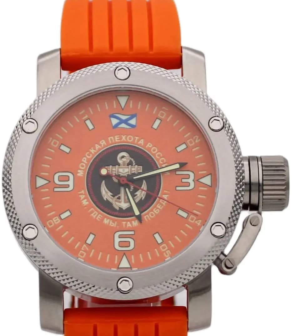 Часы Морская пехота России / там,где мы,там-победа! механизм Восток 2415.01