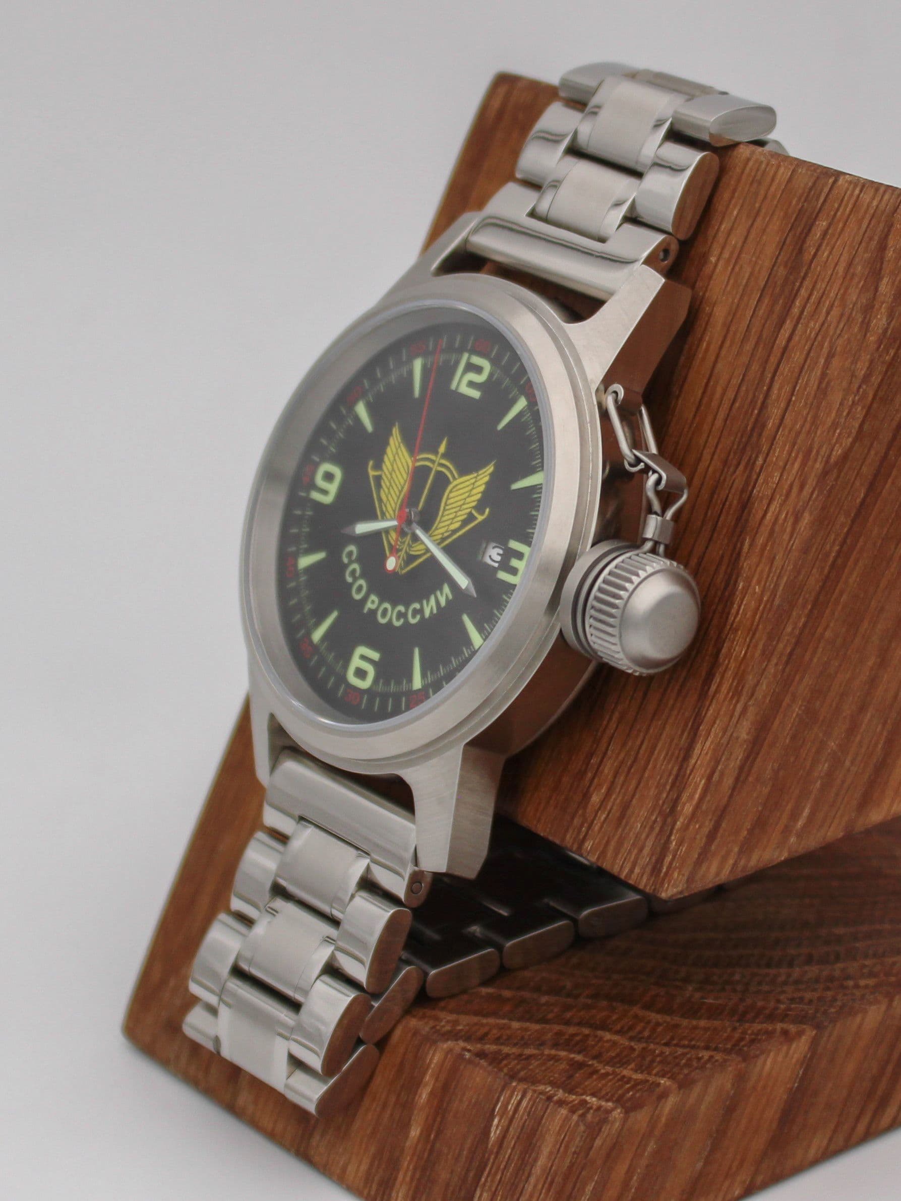 Часы ССО России механические с автоподзаводом (Seiko NH35A) 45.281.2