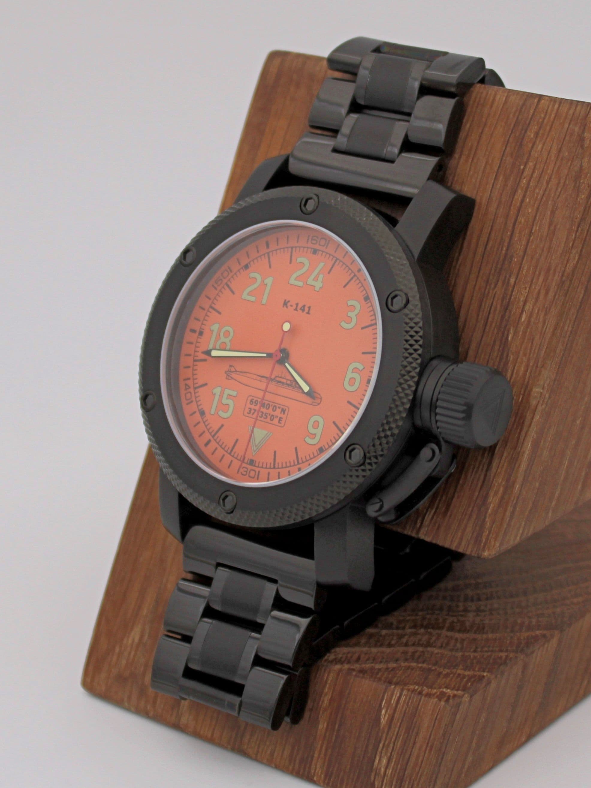 Часы К-141 / Курск (Oscar-II) механические с автоподзаводом (Восток 2431) 101.088.1