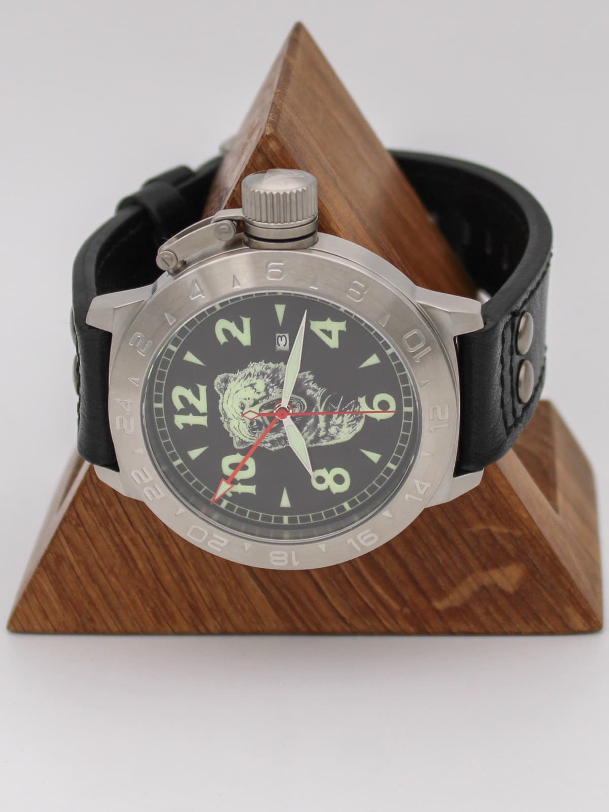 Часы Медведь механические с автоподзаводом (Seiko NH34A) 52.318.01