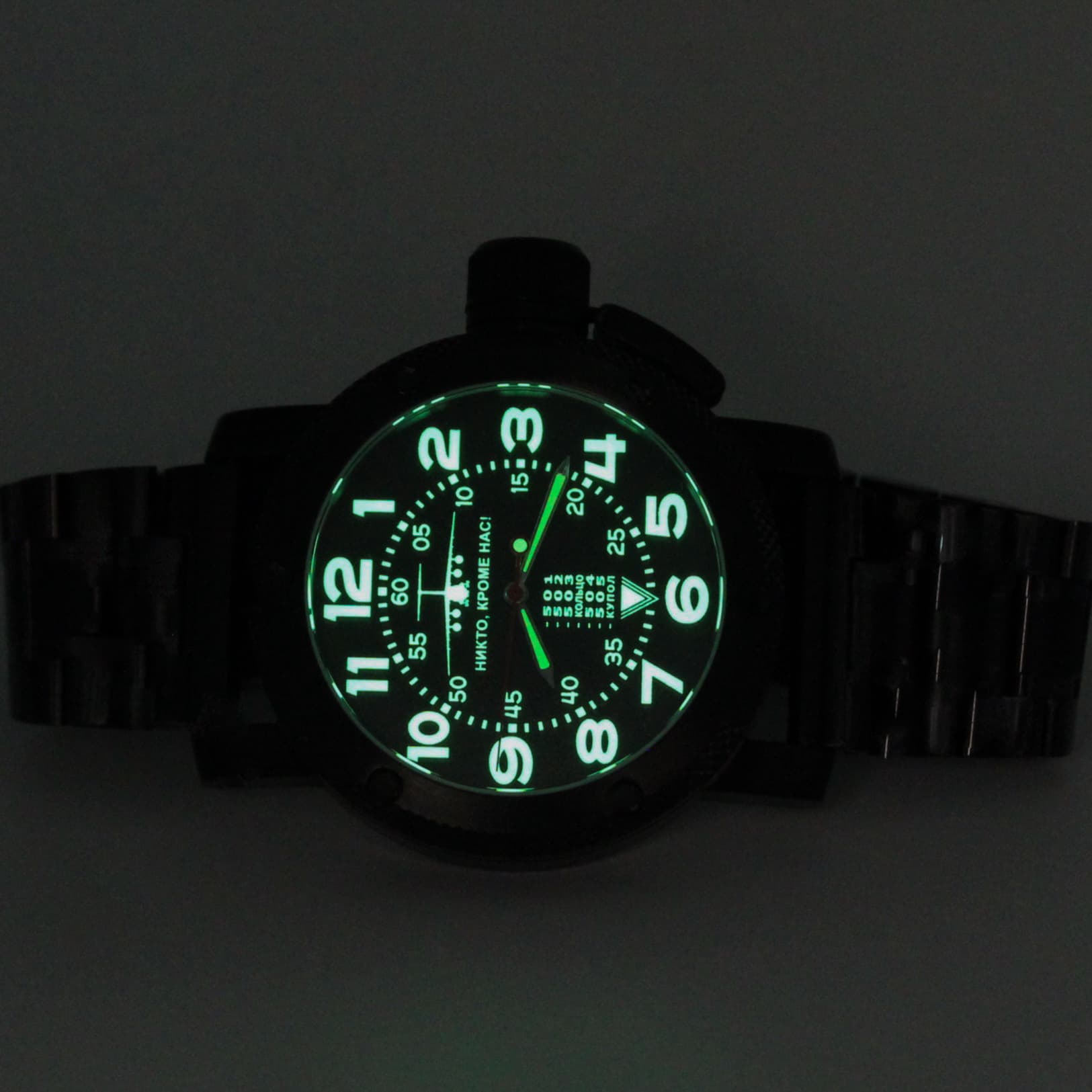 Часы ВДВ ИЛ-76 механические (сапфировое стекло) механизм Ракета 2609