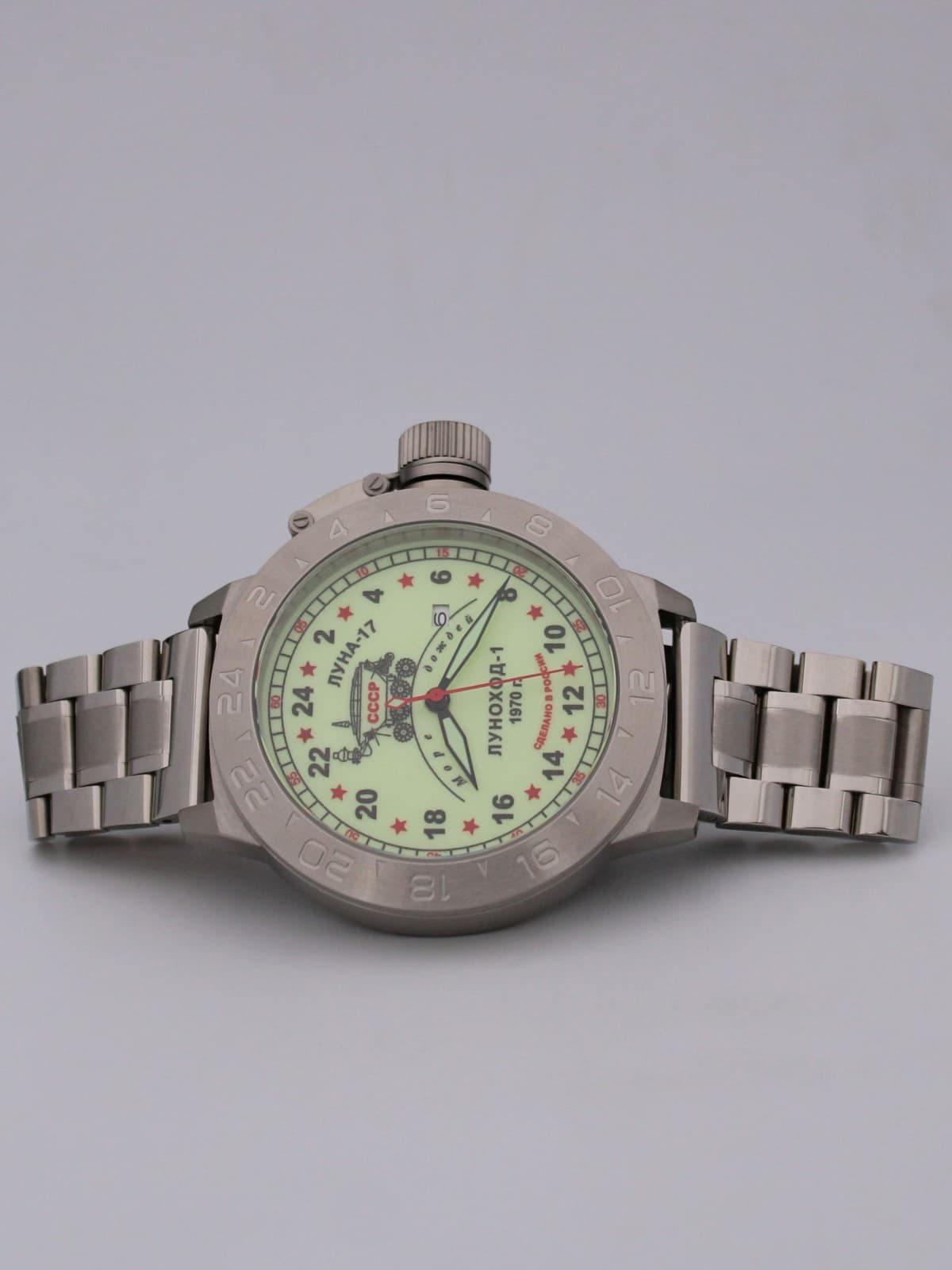 Часы "Луноход-1" кварцевые (Ronda 515.24H) Q52.401.2