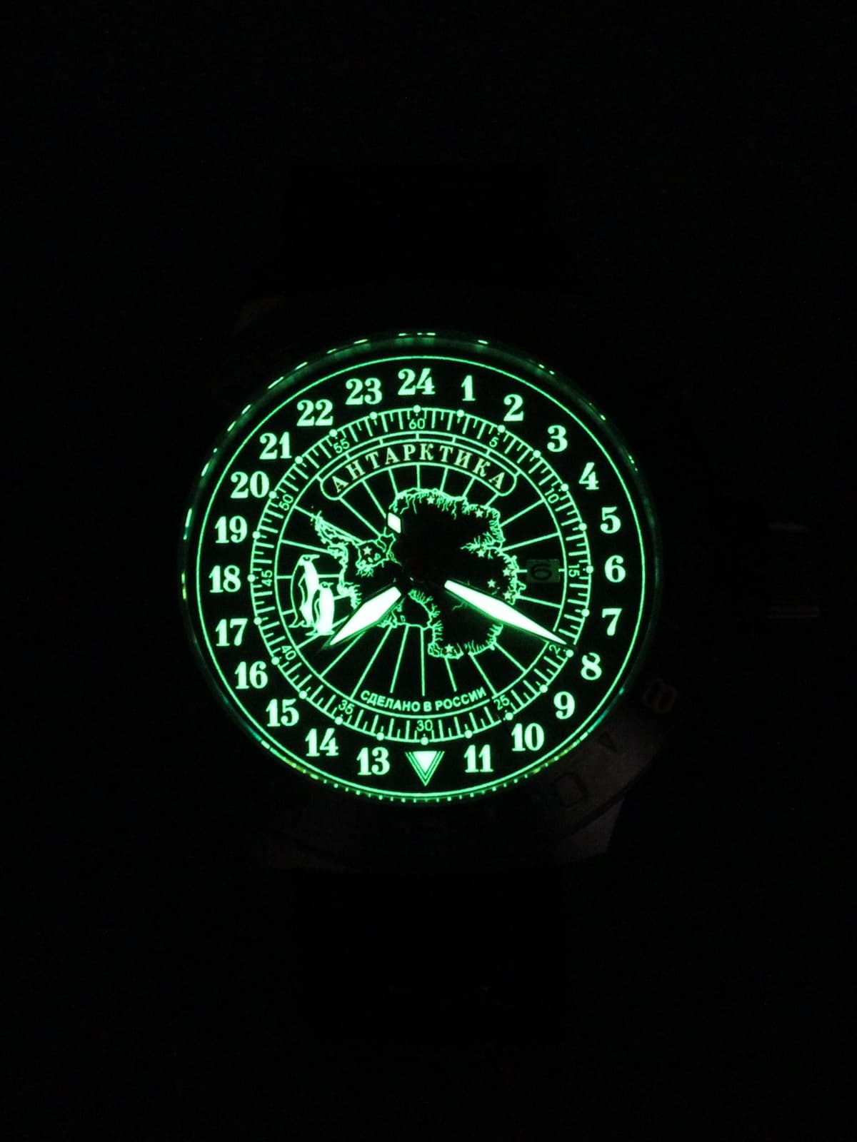 Часы Полярные / Антарктика кварцевые (Ronda 515.24H) Q52.141.2