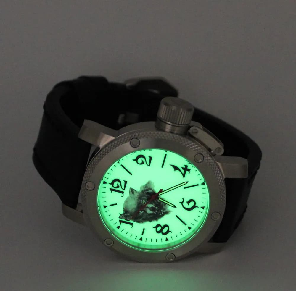 Часы Волк 305,01 механические, механизм Ракета 2609НА