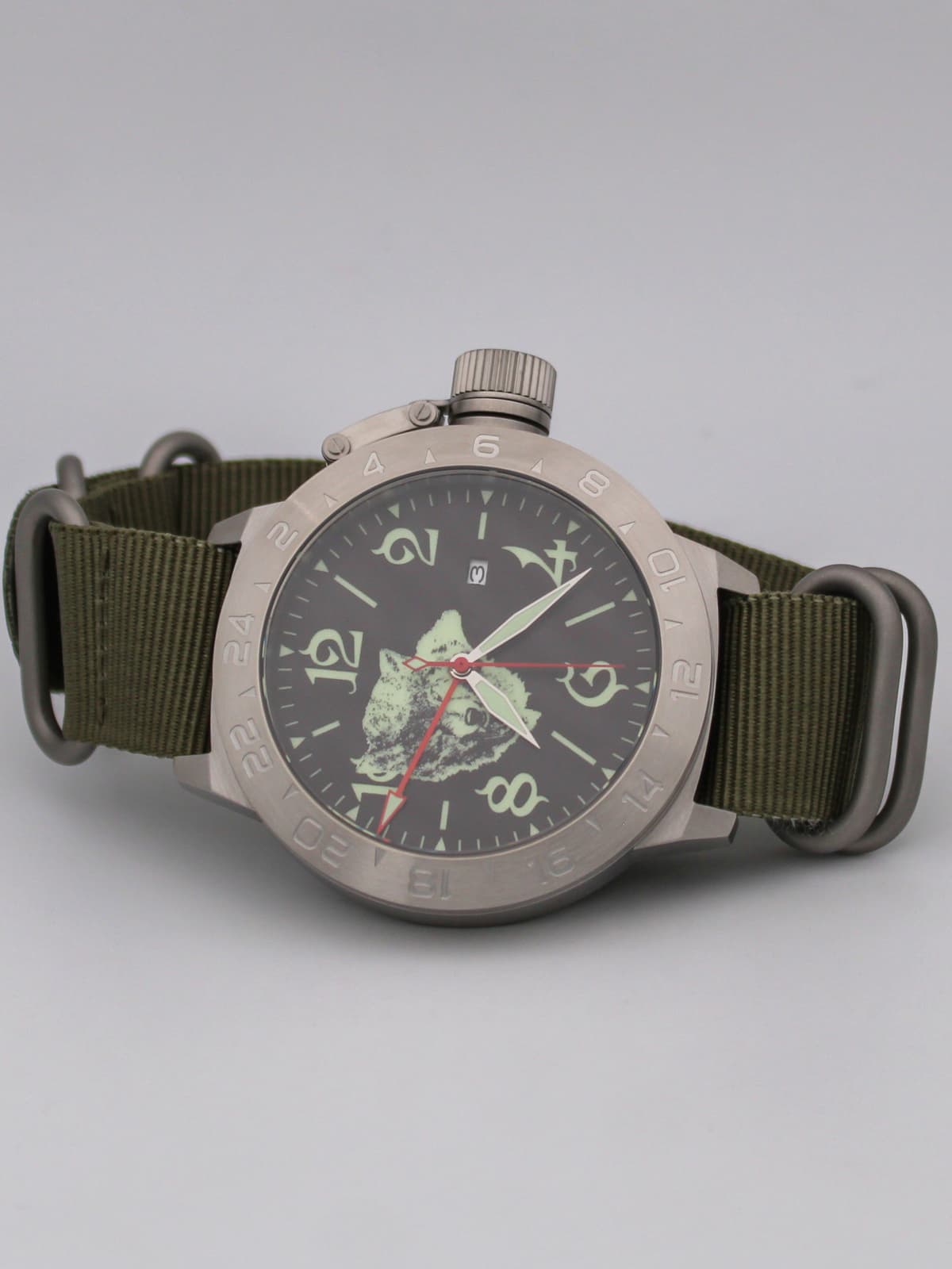 Часы Волк механические с автоподзаводом (Seiko NH34A) 52.300.21