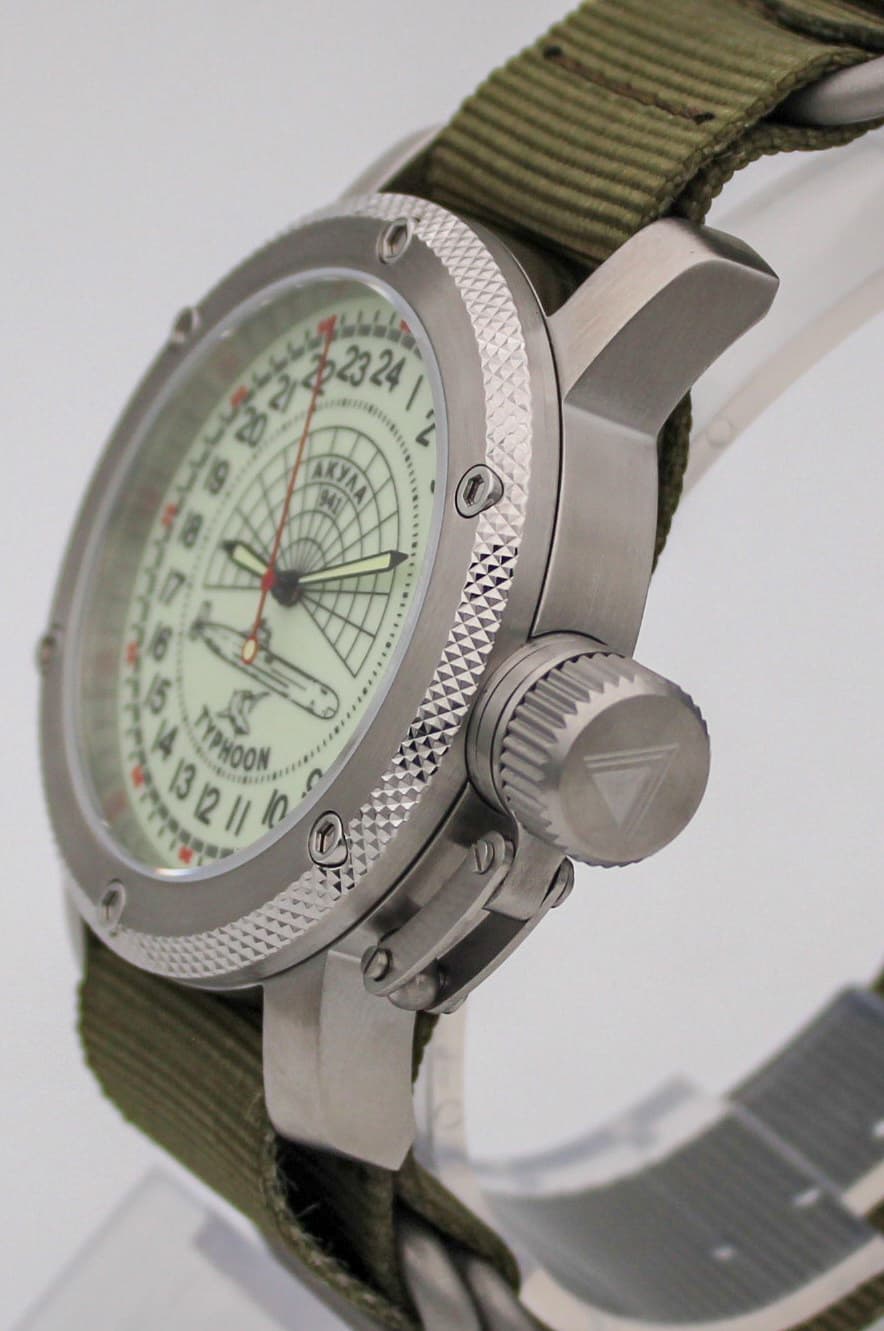 Часы 941 / Акула (Typhoon) механизм Восток 2431